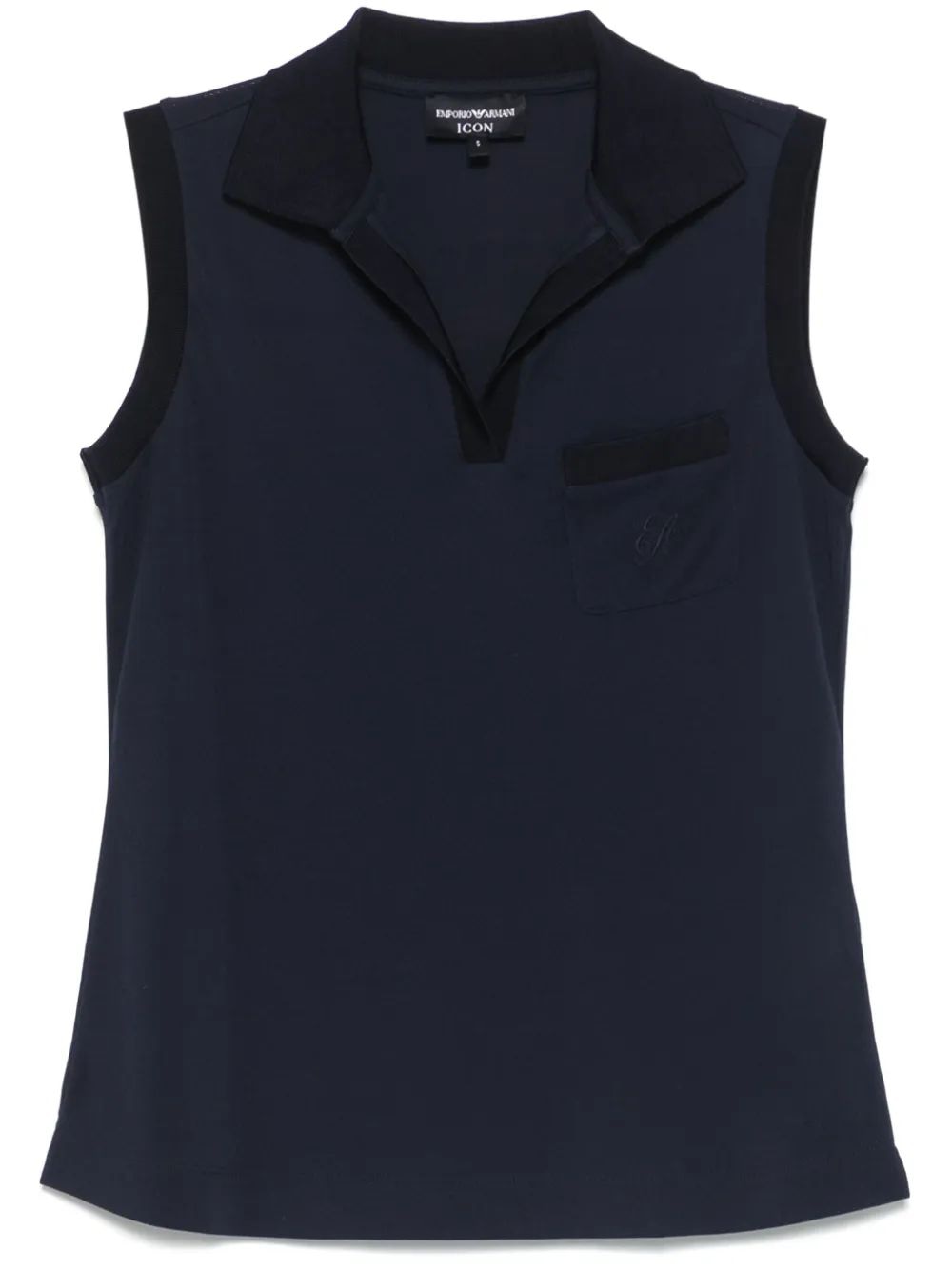 EMPORIO ARMANI Logo-Embroidered Vest