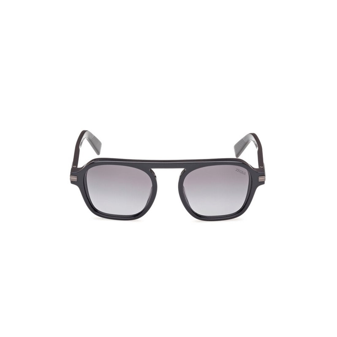 ERMENEGILDO ZEGNA Stylish Gradient Smoke Sunglasses for Men