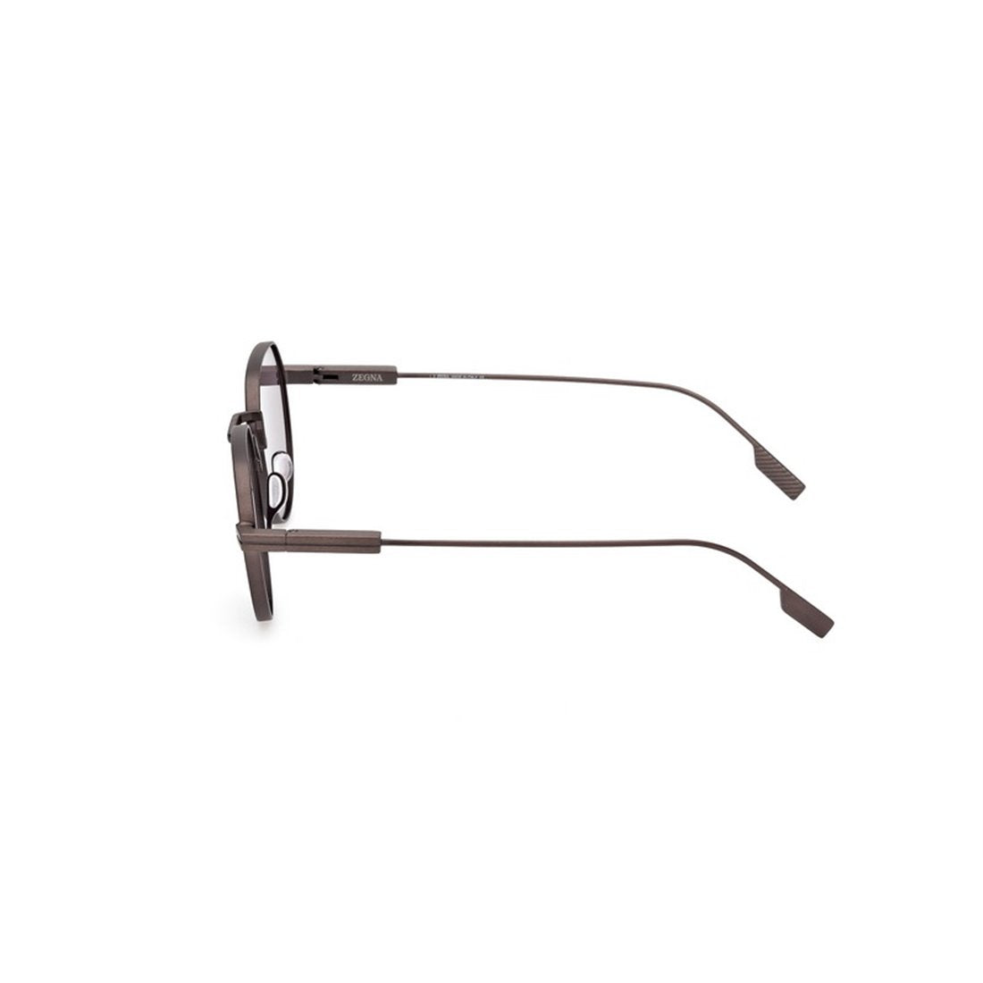 ERMENEGILDO ZEGNA Sleek Matte Gunmetal Sunglasses for Men