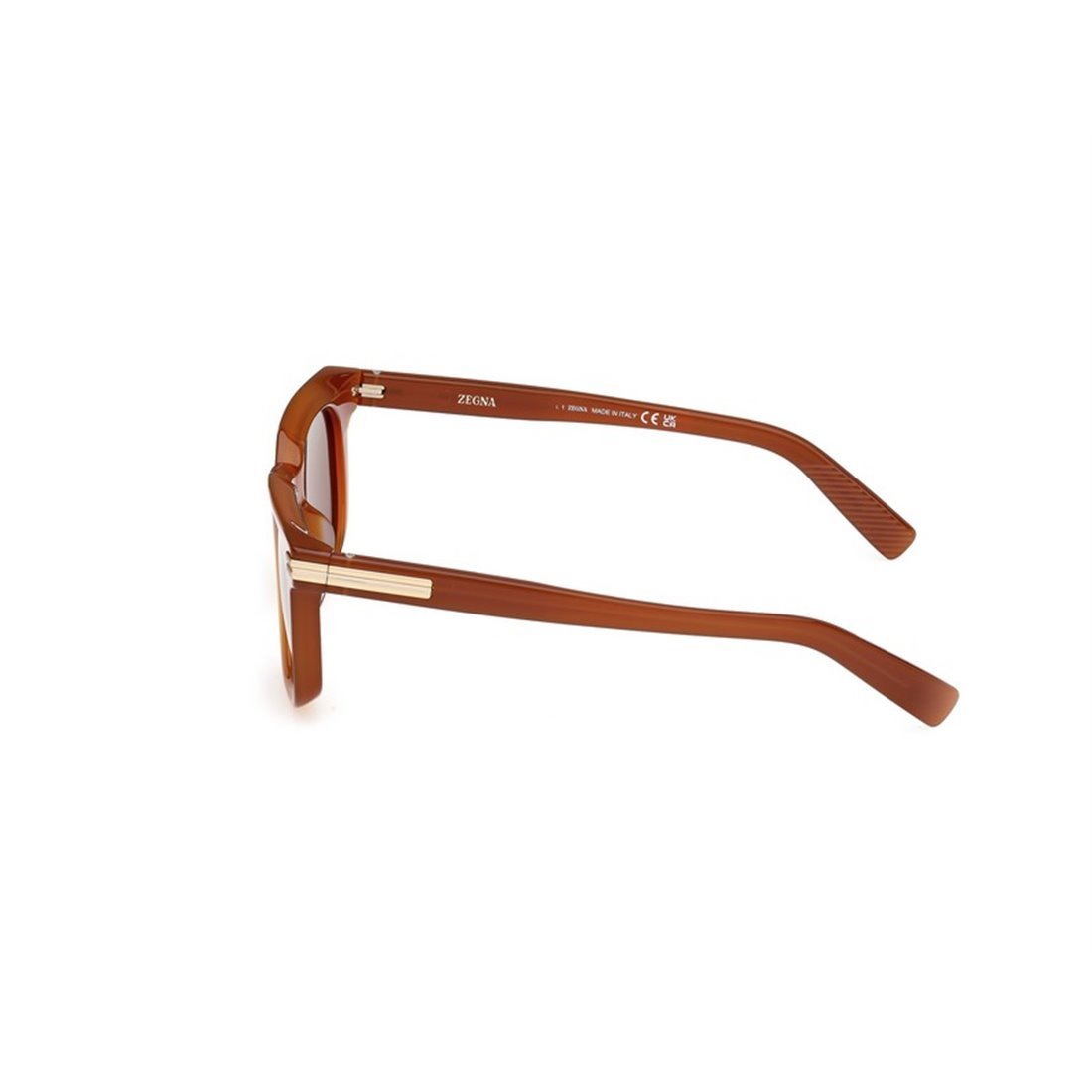 ERMENEGILDO ZEGNA Unisex Shiny Acetate Sunglasses - EZ0248 45E