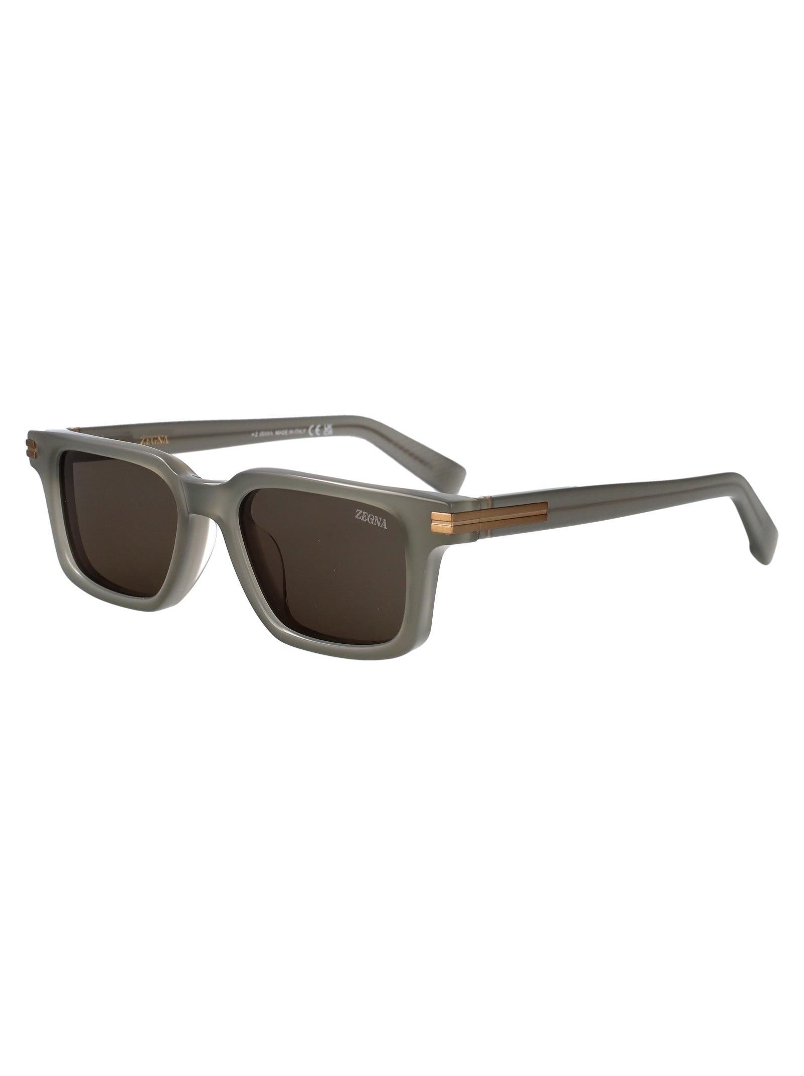 ERMENEGILDO ZEGNA Modern Acetate Sunglasses for Men