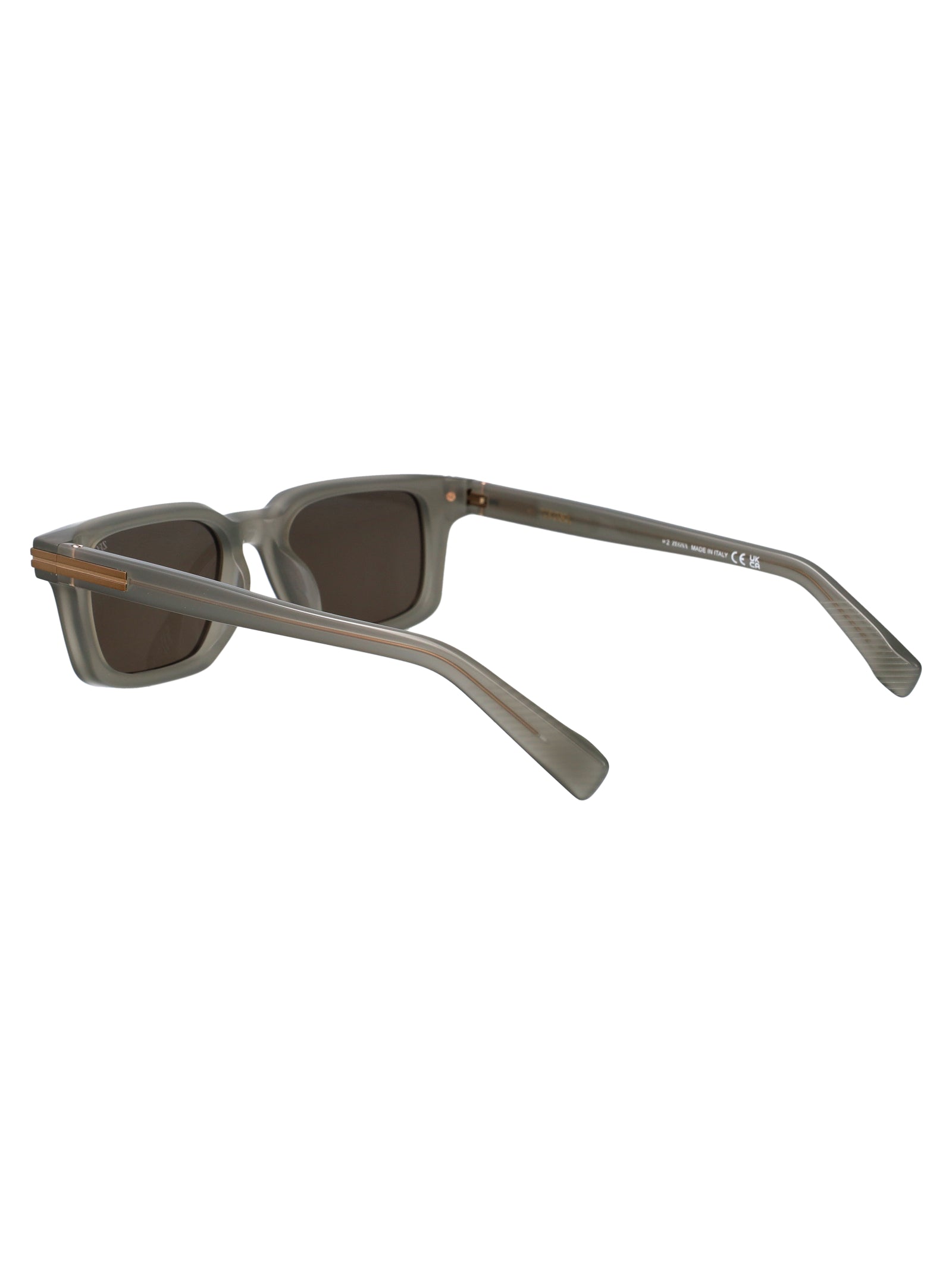 ERMENEGILDO ZEGNA Modern Acetate Sunglasses for Men