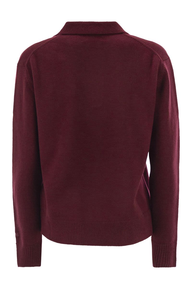 MC2 SAINT BARTH Women's Polo Neck Jumper - Essential V-Neck Style
