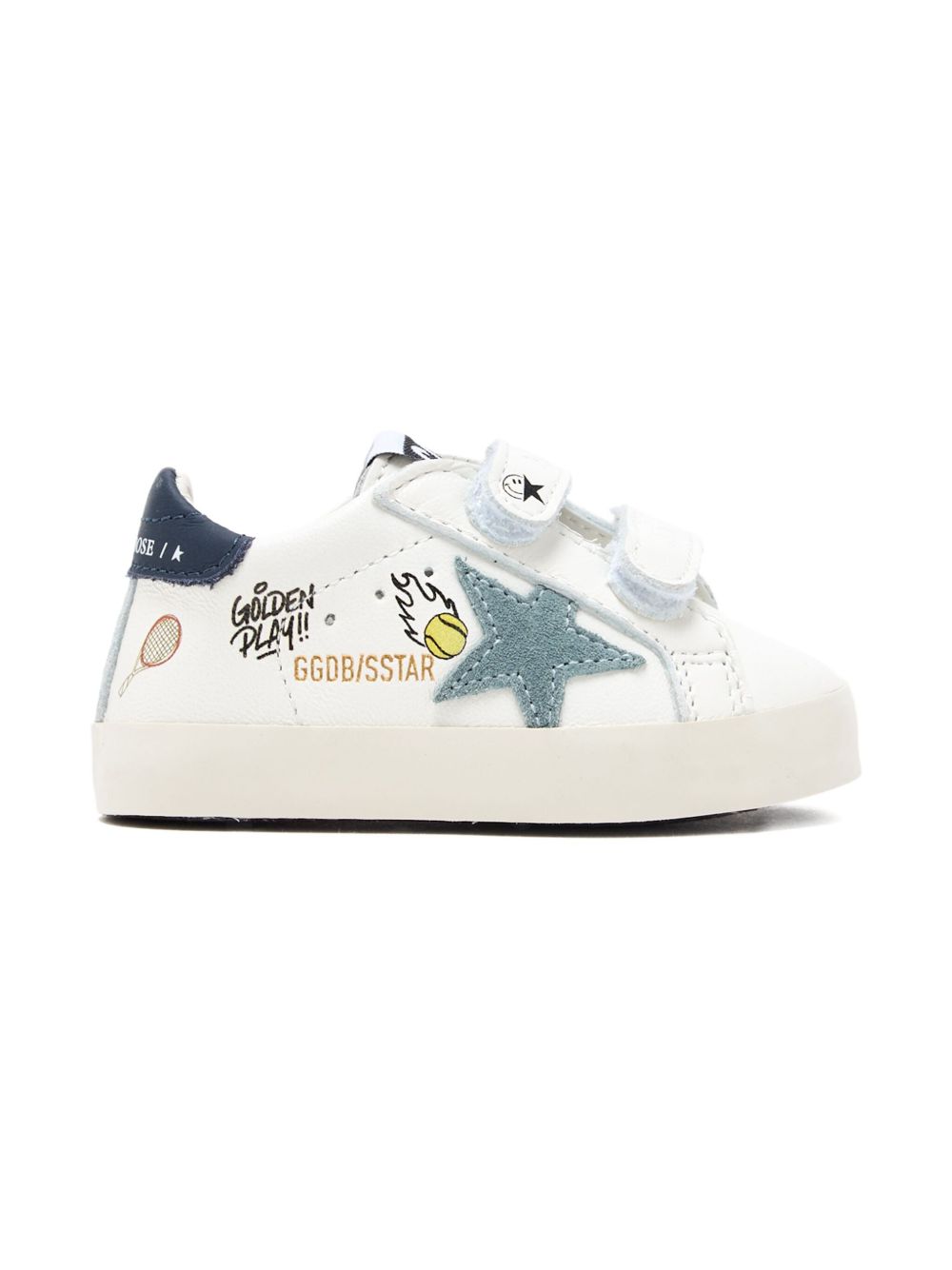 GOLDEN GOOSE KIDS Mini School Sneakers for Boys