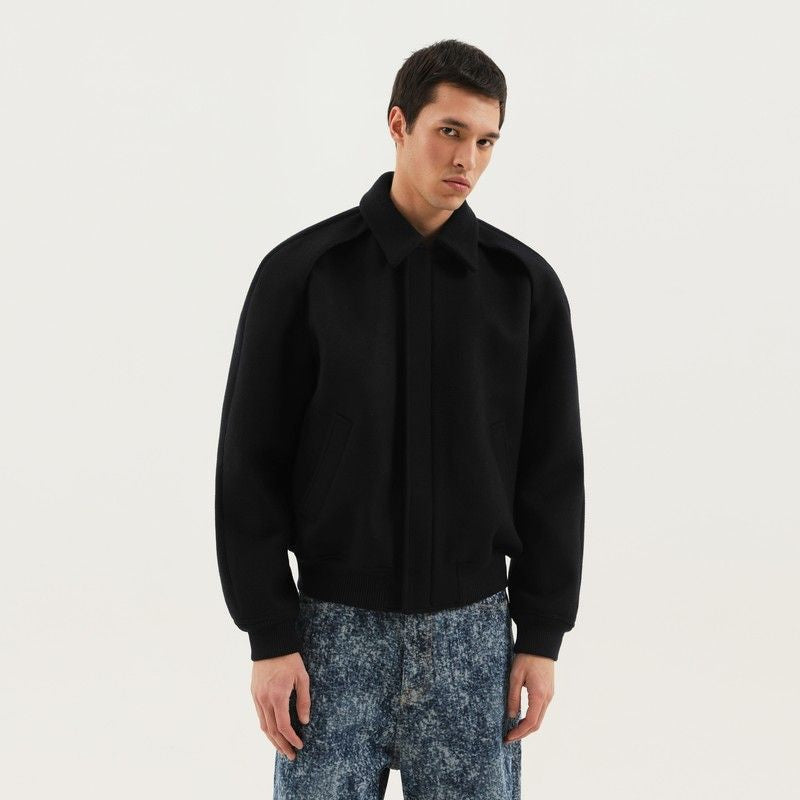 1989 STUDIO Classic Wool Bomber Jacket