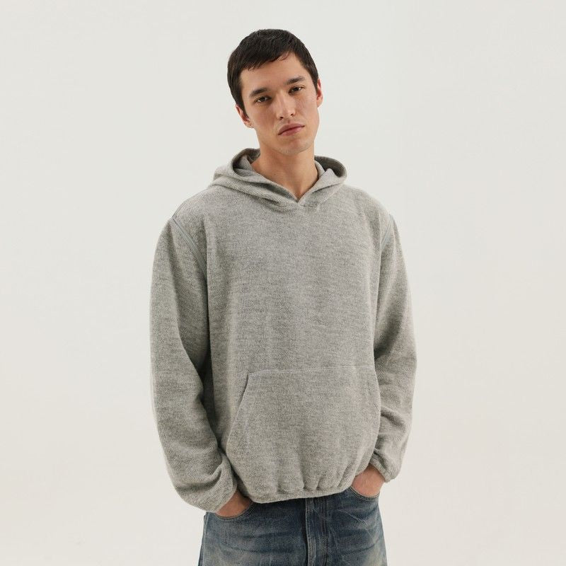 1989 STUDIO Crafted Knit Hoodie for Men