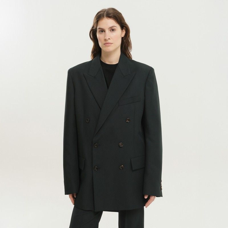 1989 STUDIO Double-Breasted Blazer
