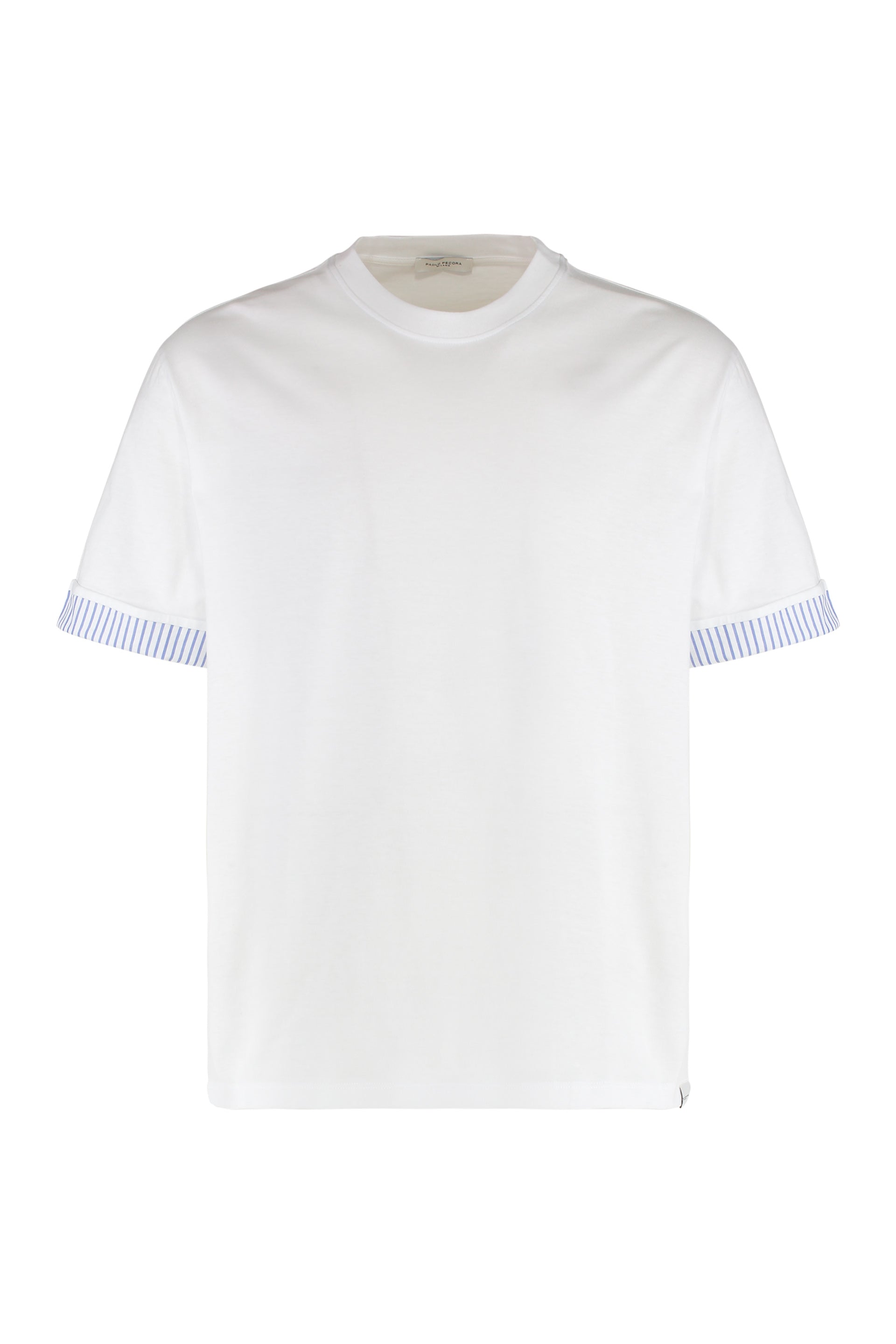 PAOLO PECORA Oversize Cotton Crew-Neck T-Shirt