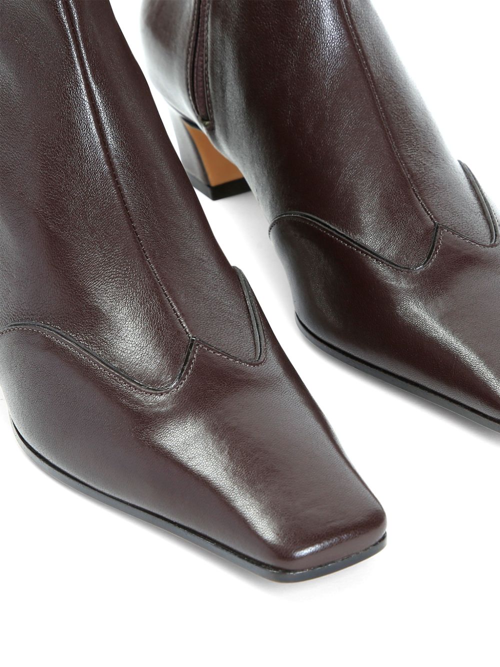 KHAITE Stretch Ankle Boots