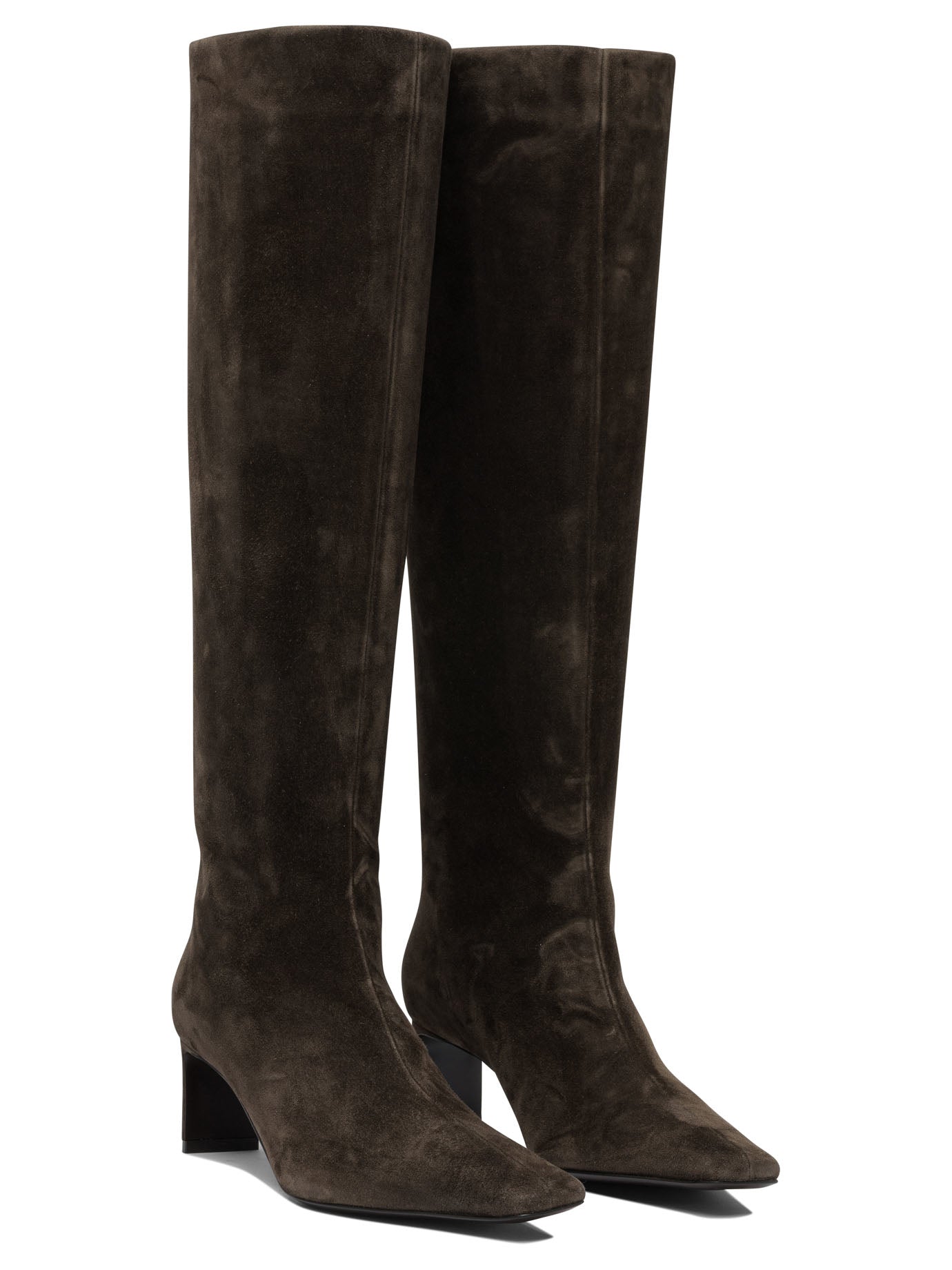 KHAITE Knee High 100% Leather Boots