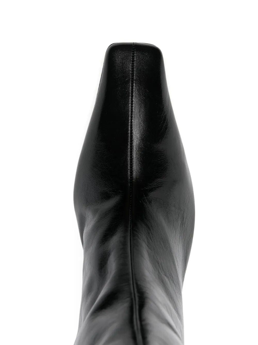 KHAITE Knee High Patent Leather Boots