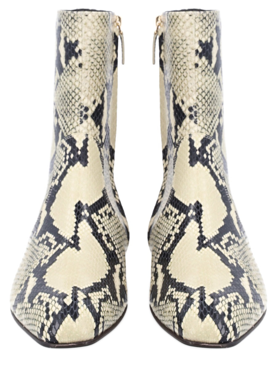 KHAITE Leather Boot Colt for Women - FW25