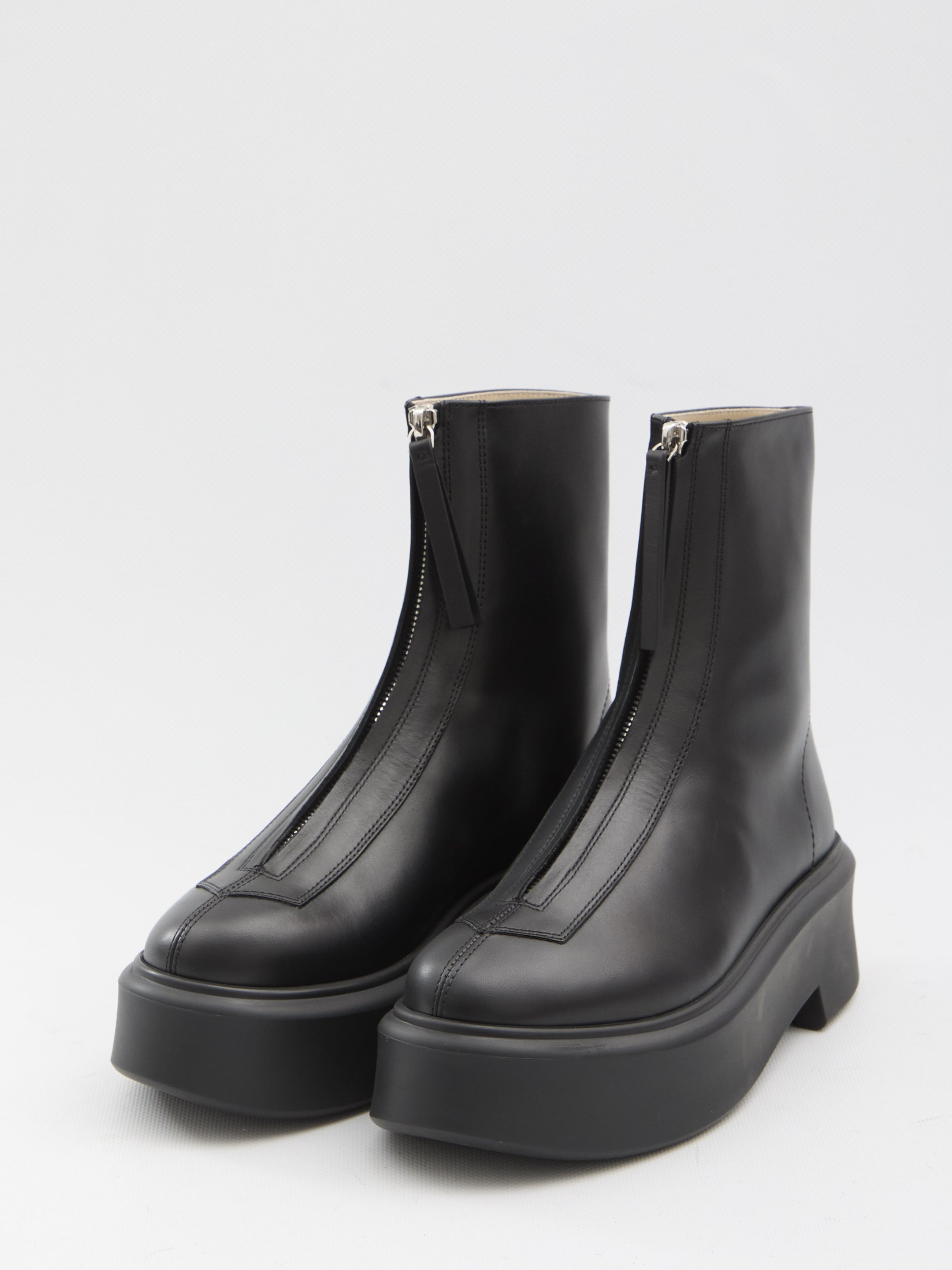THE ROW Zipped Low Boot