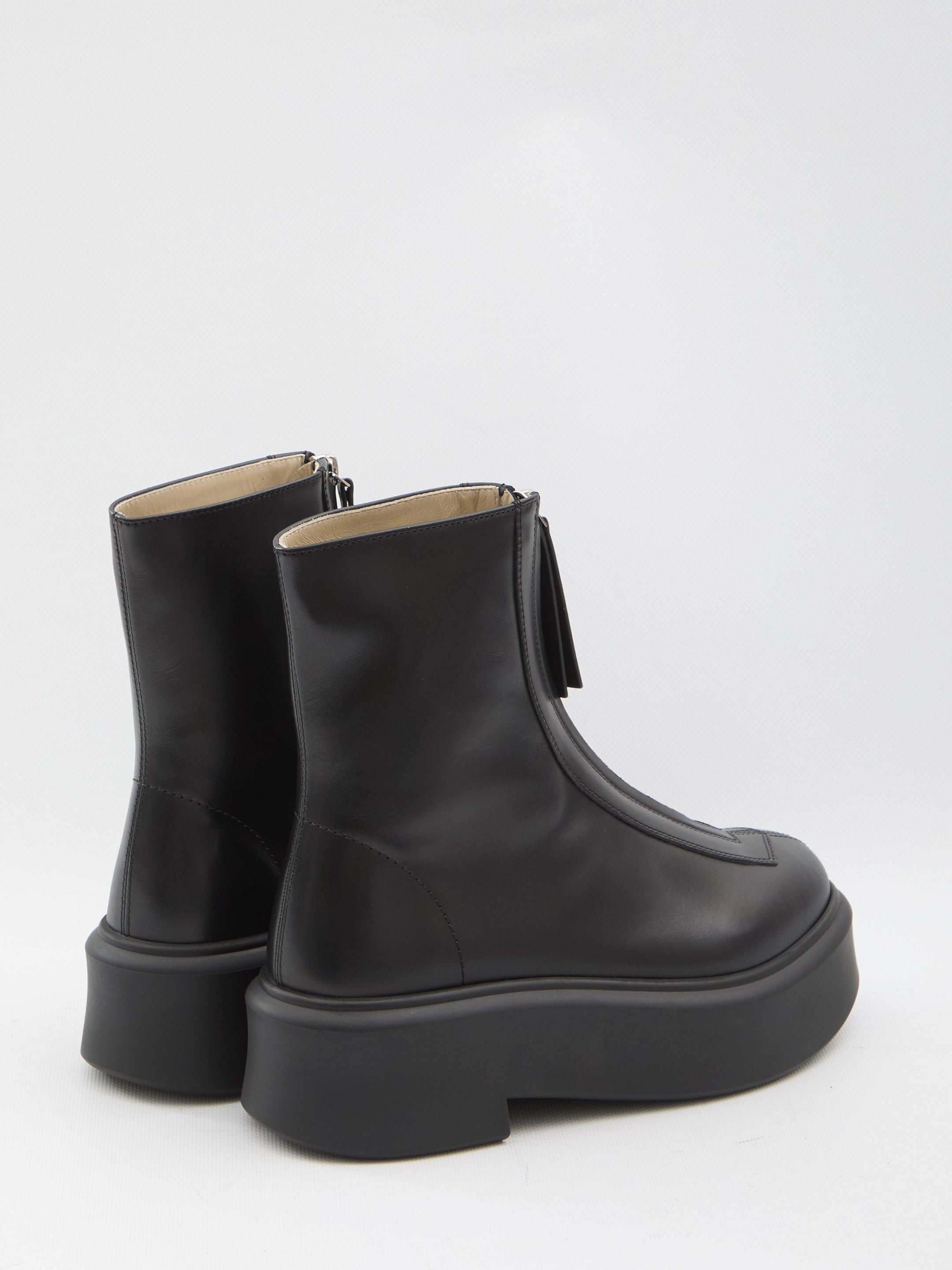 THE ROW Zipped Low Boot