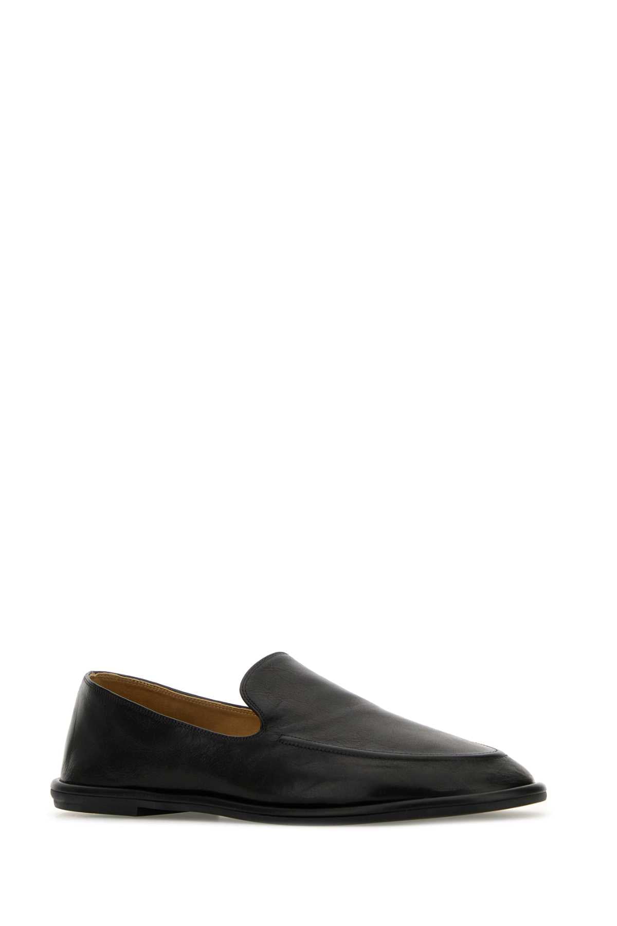 THE ROW Elegant Leather Canal Loafers for Women