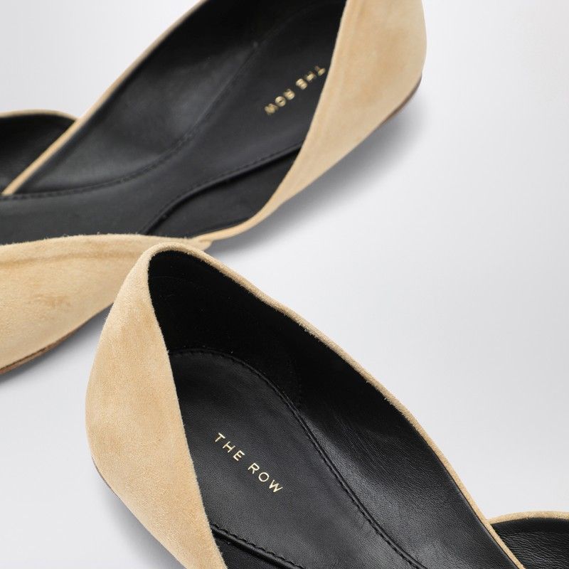 THE ROW Gemma Ballet Slipper - Elegant Suede Design
