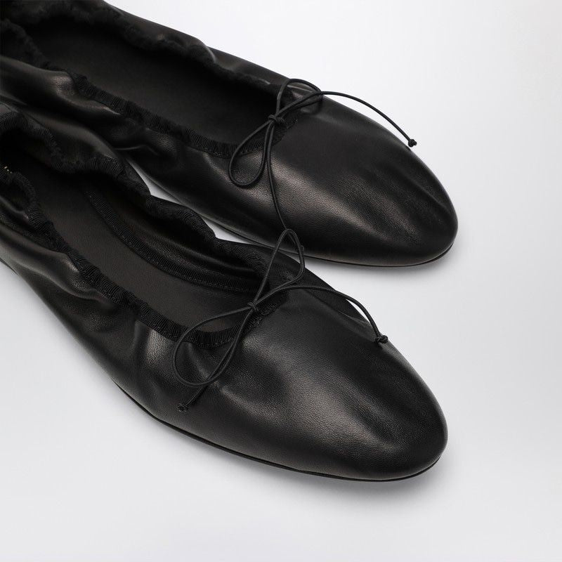 THE ROW Smooth Leather Ballerina Flats