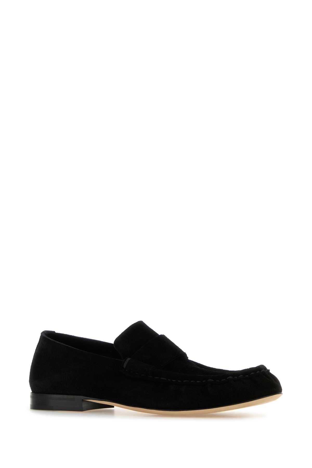 THE ROW Soft Suede Loafers