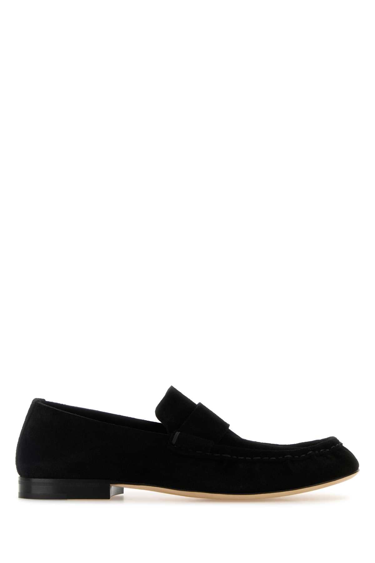 THE ROW Soft Suede Loafers