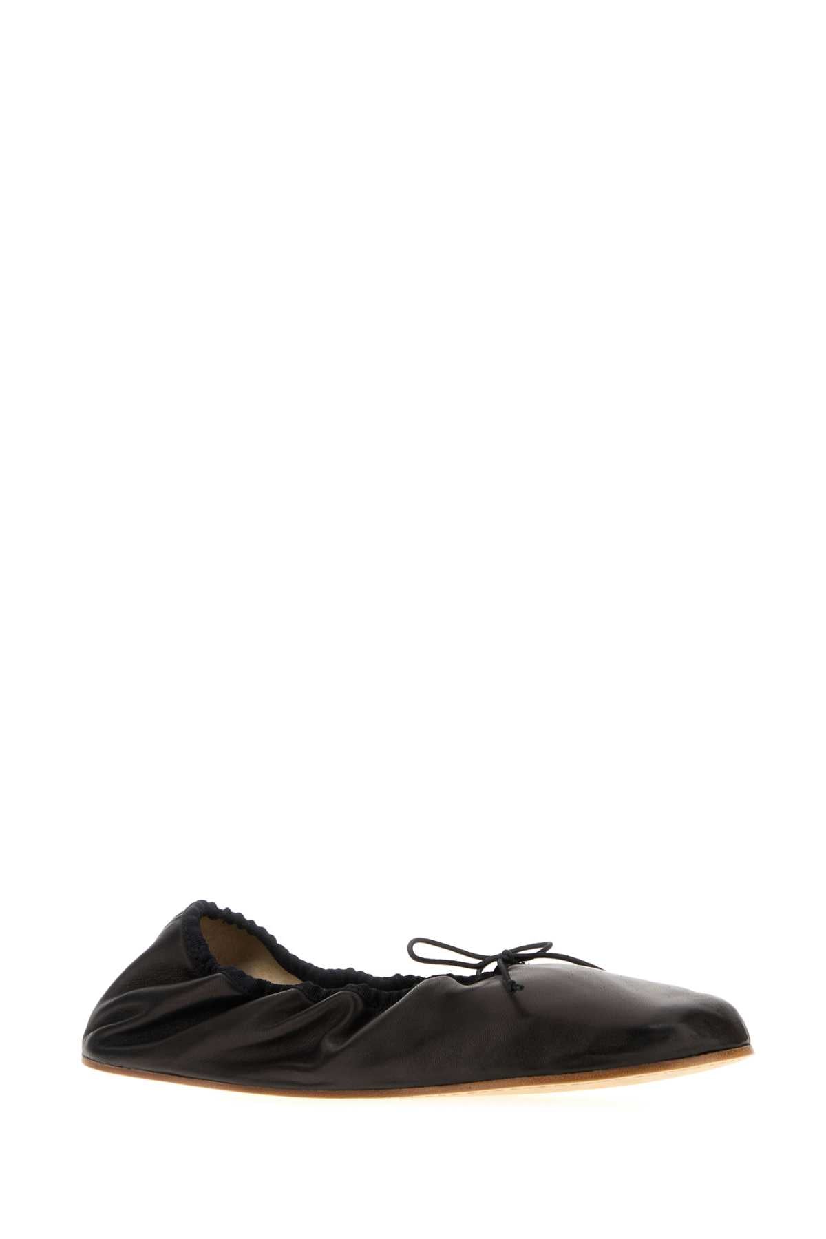 THE ROW Classic Leather Ballet Shoes