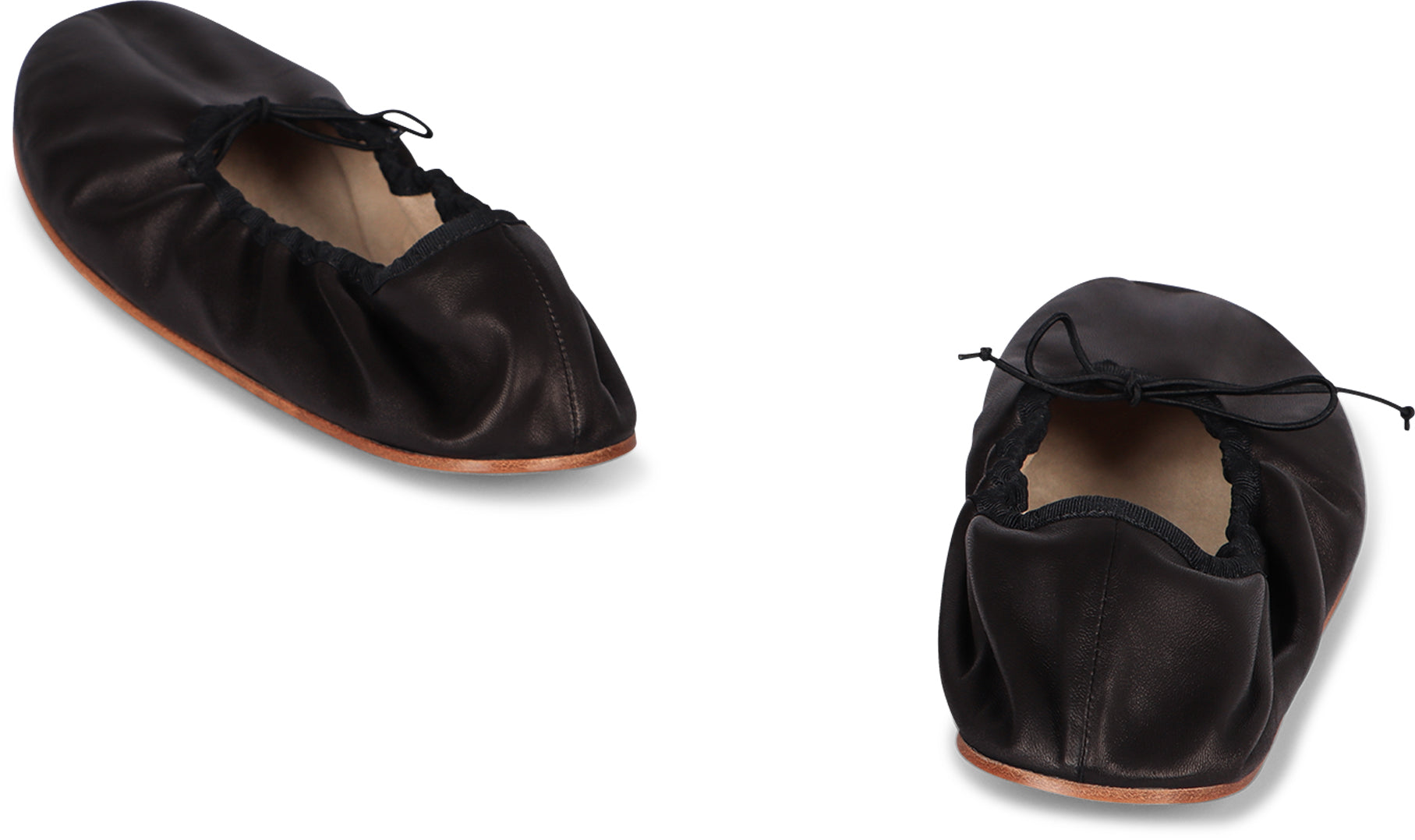 THE ROW Classic Leather Ballet Shoes