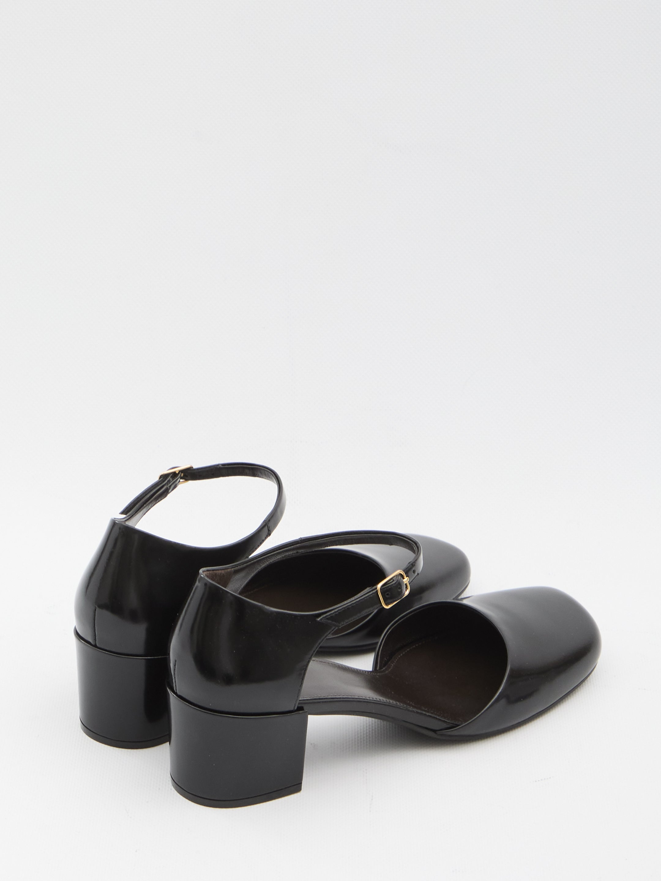 THE ROW Penelope Pumps with Adjustable Ankle Strap - FW25