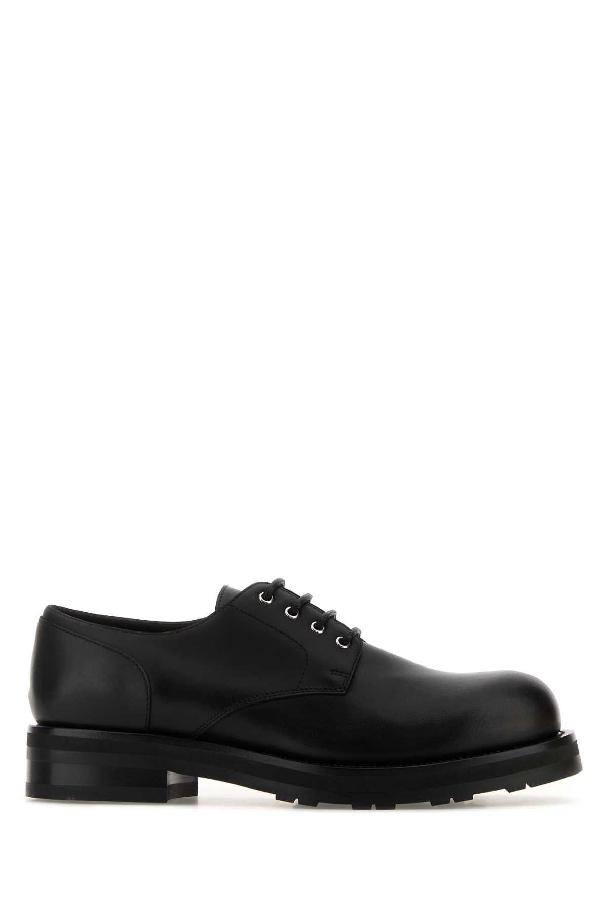 THE ROW Lace-Up Derby Dress Shoes with Lug Sole