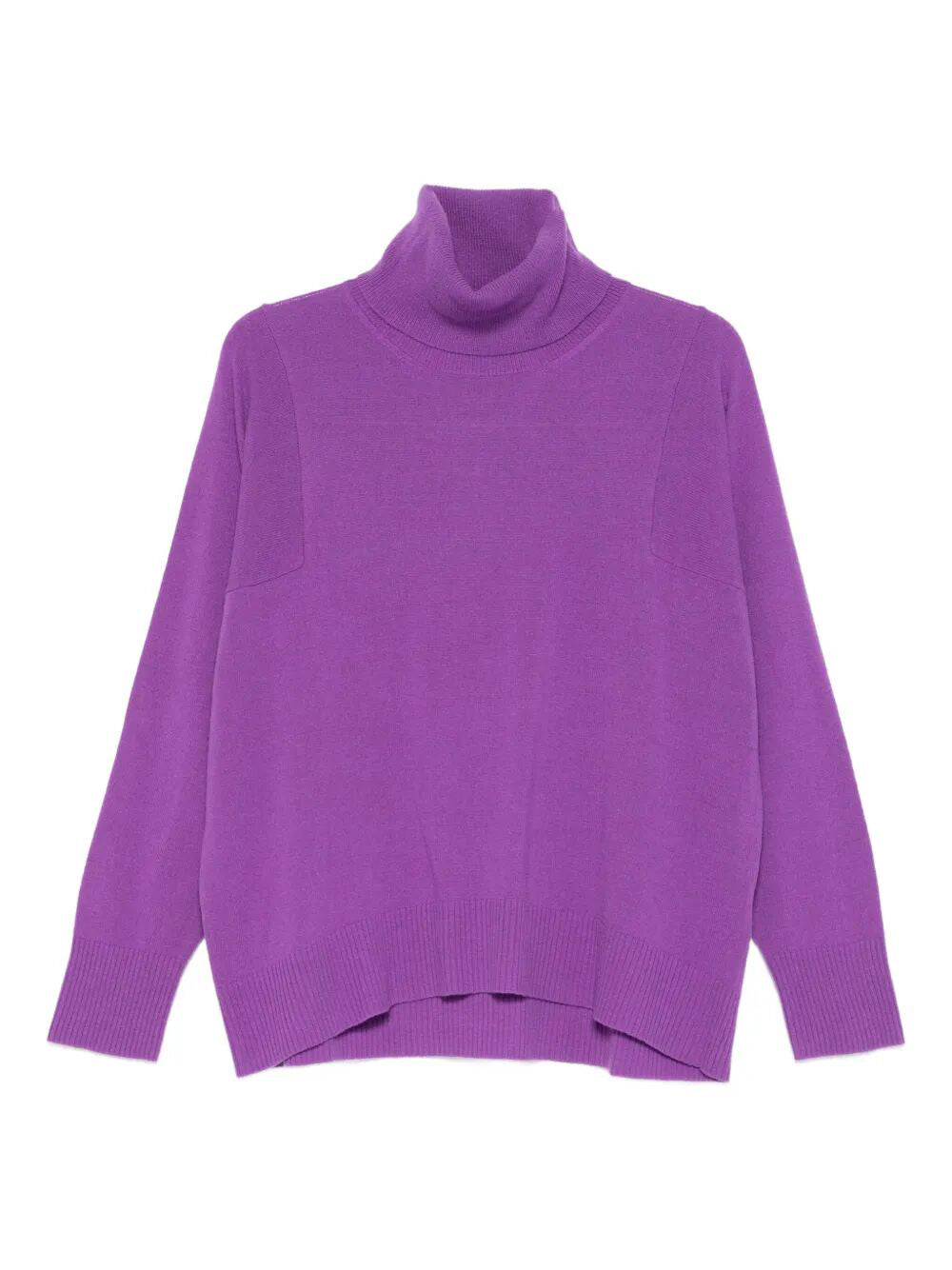 ROBERTO COLLINA Oversized Fit Wool Turtleneck Sweater