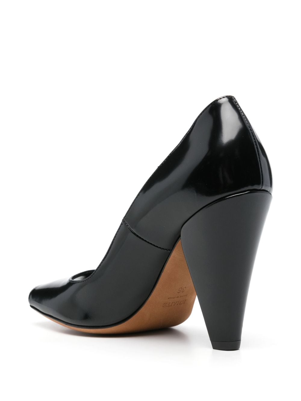 KHAITE High Cone Heel Leather Pumps - 95MM