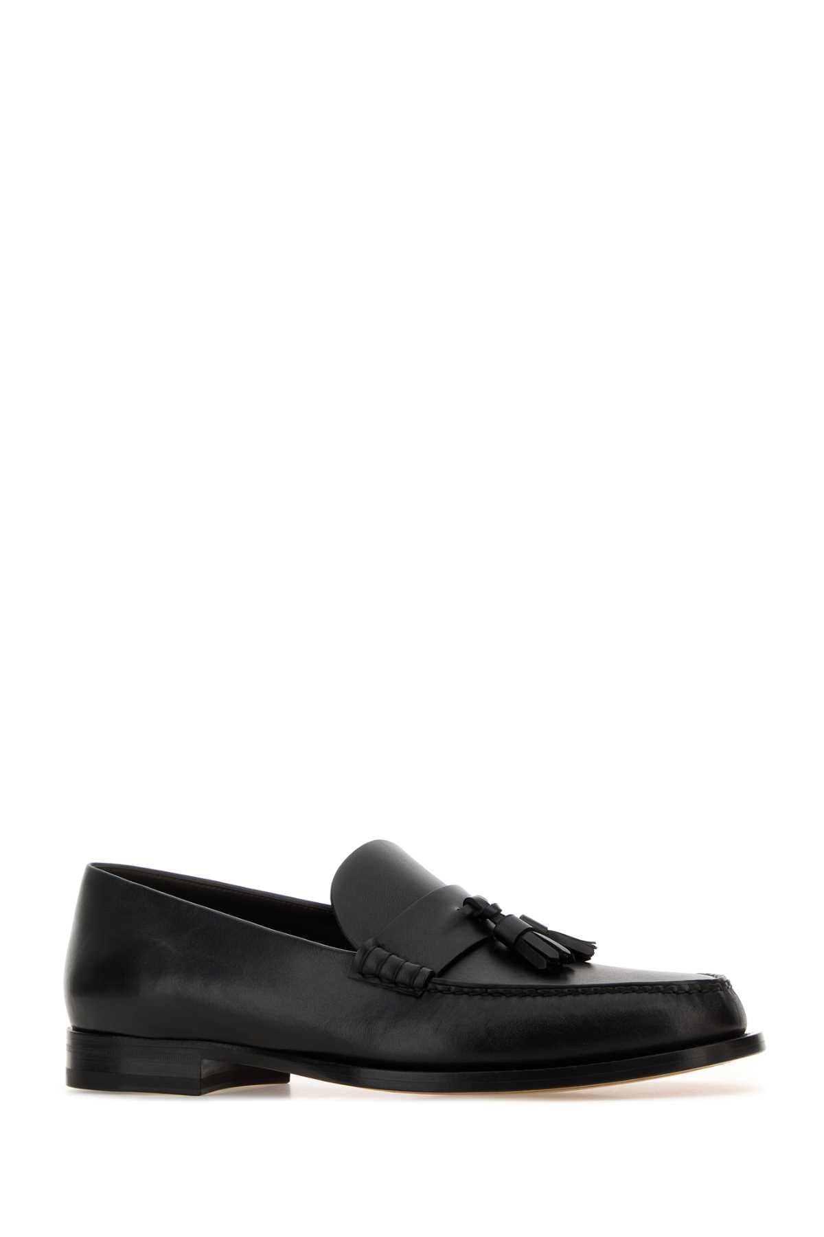 THE ROW Classic Leather Novus Tassel Loafers - Men's Footwear