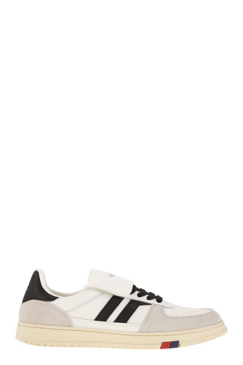 PRO-KEDS Field King Mid-Cut Leather Trainers with Reversible Tongue