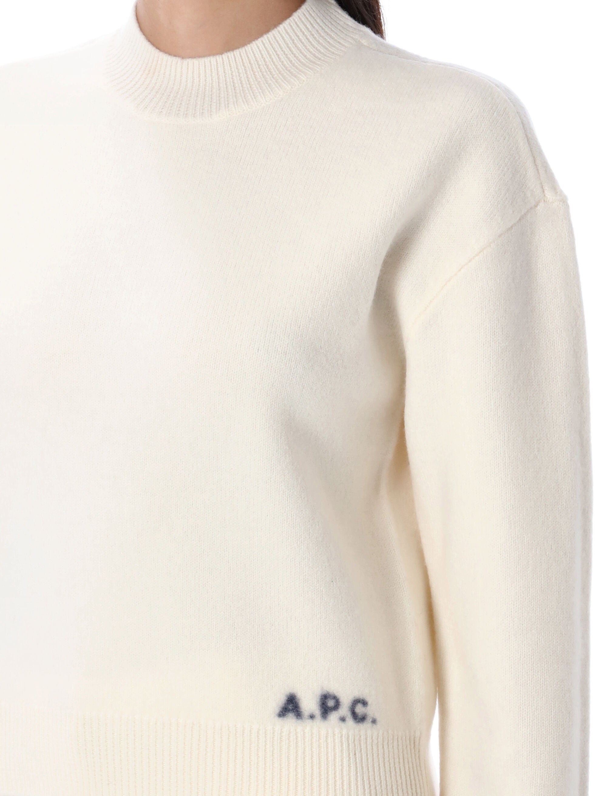 A.P.C. Esther Knit Crew Neck Sweater - Regular Fit