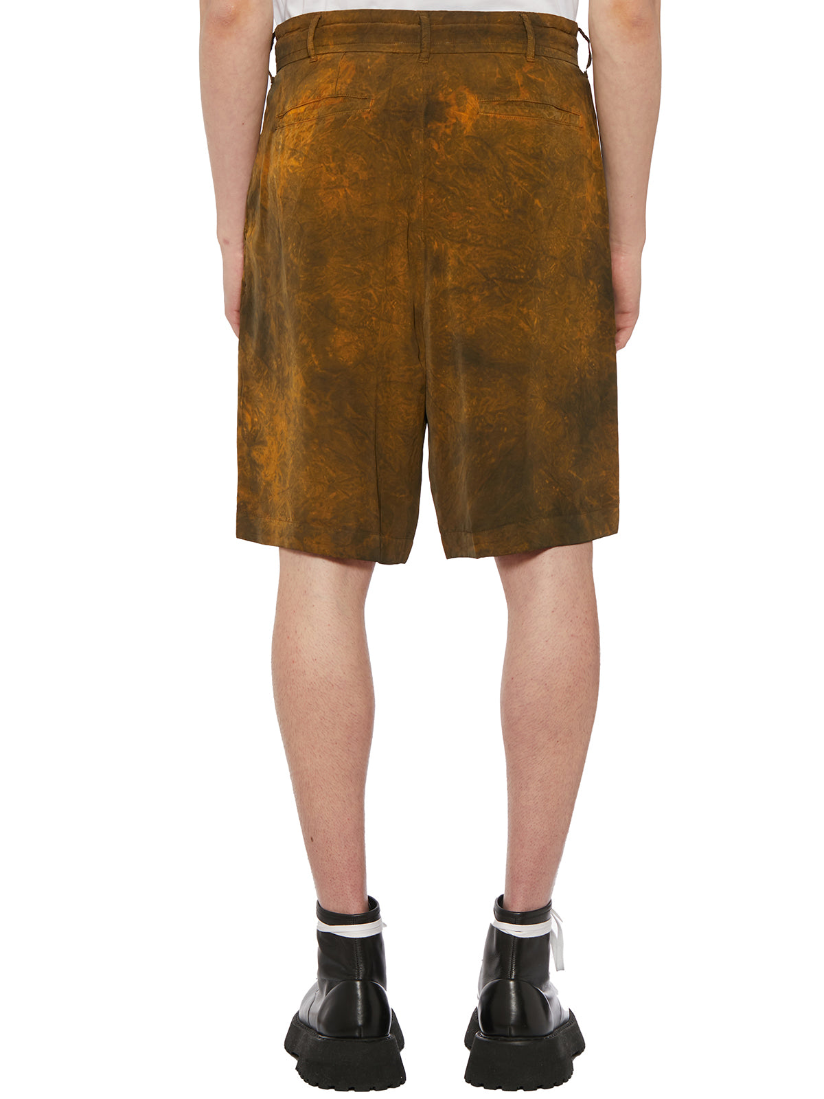 ANDREA YA'AQOV Stylish Bermuda Shorts for Men - Size M