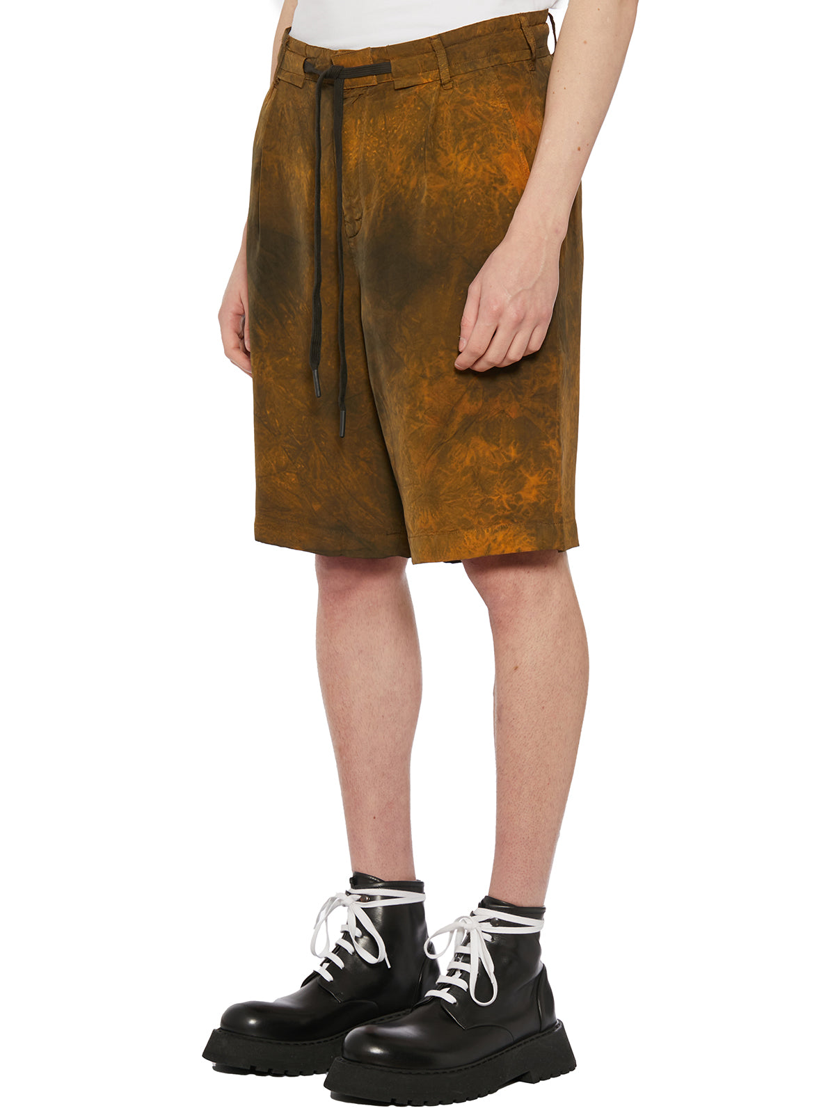 ANDREA YA'AQOV Stylish Bermuda Shorts for Men - Size M