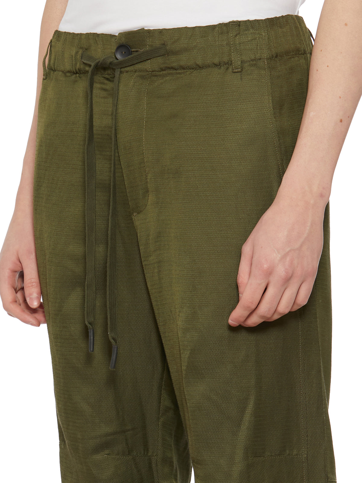 ANDREA YA'AQOV Men's Cotton Blend Trousers - Size M