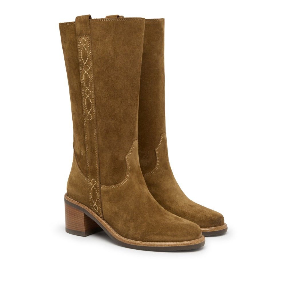 ASH Waxed Suede Women’s Boots