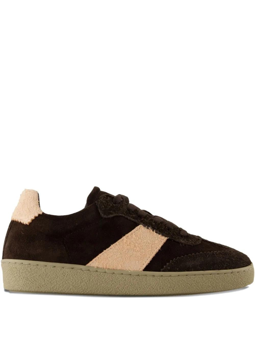 SAMSøE SAMSøE Suede Panel Low Top Sneakers for Women