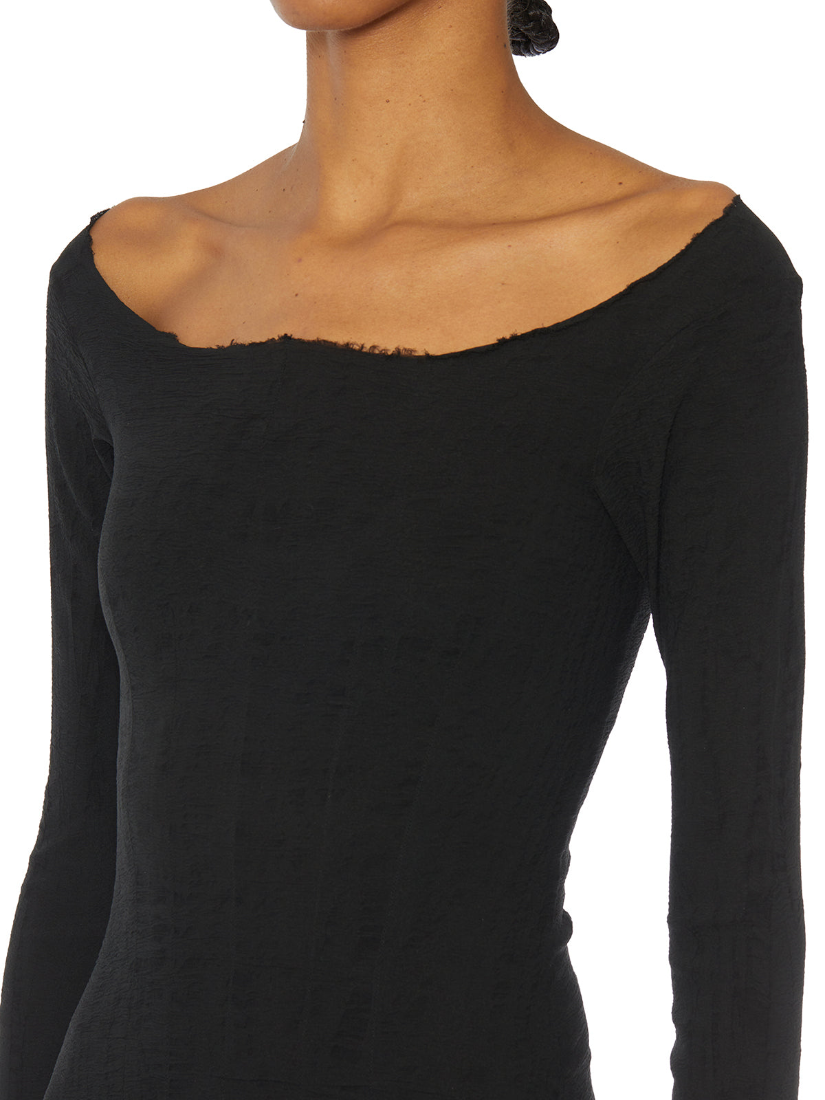 MARC LE BIHAN Silk Blend Sweater in Misty Design - Size 38