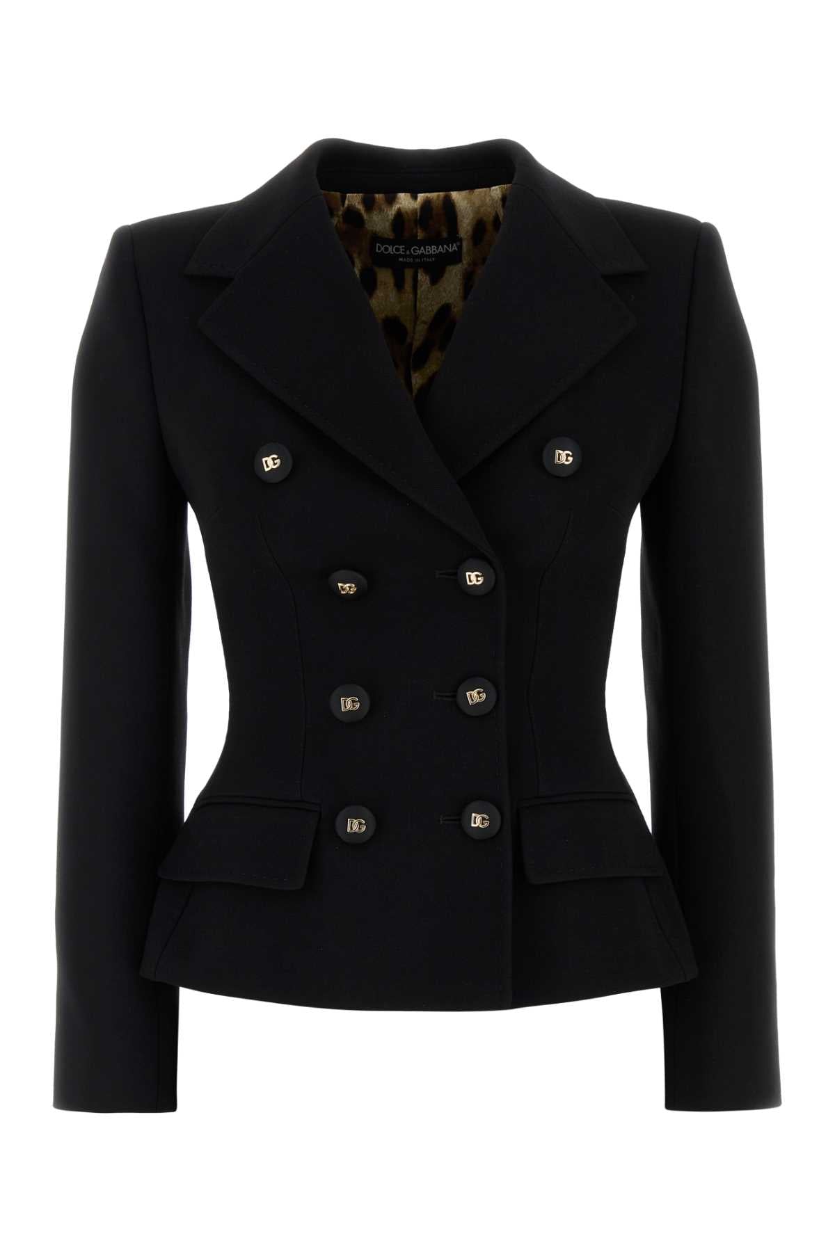 DOLCE & GABBANA Chic Wool Blazer for Women - FW25 Collection