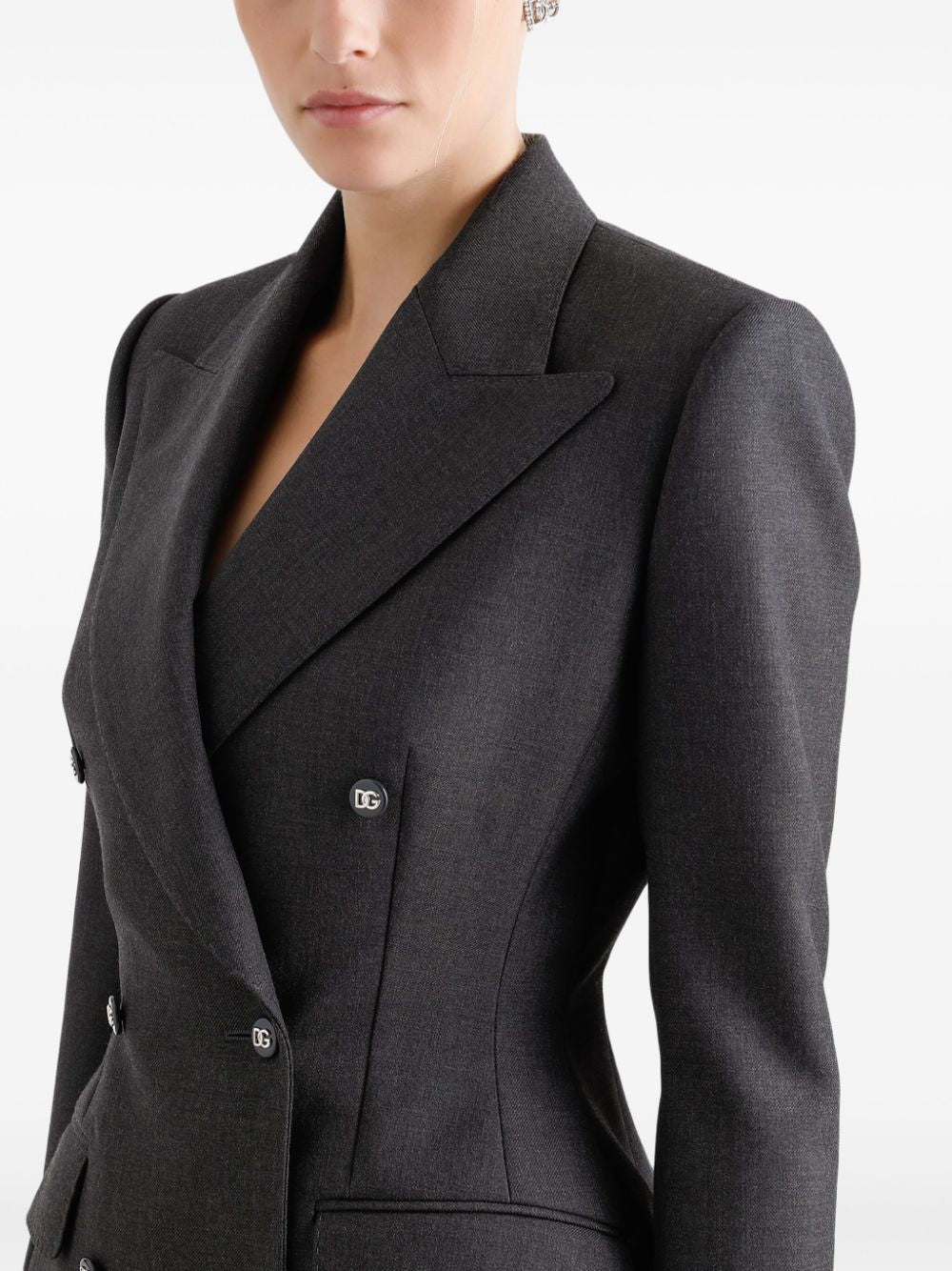 DOLCE & GABBANA Women's Double Breasted Mini Blazer