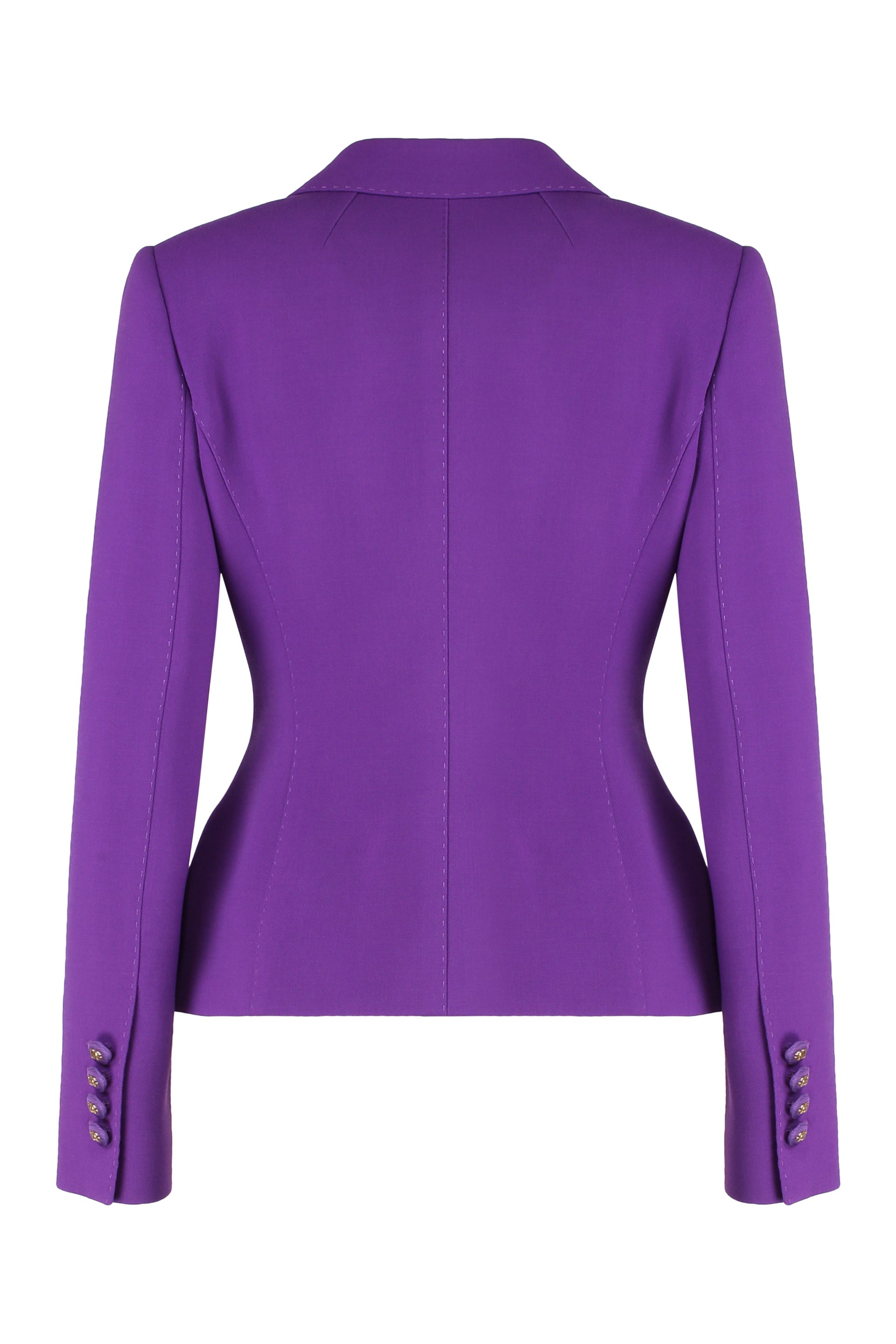 DOLCE & GABBANA Chic Wool Crepe Jacket