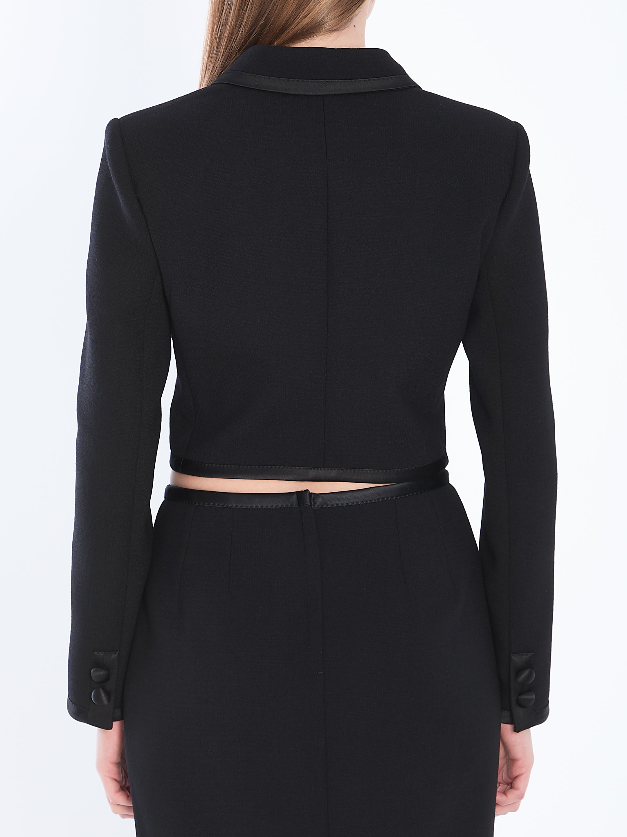 DOLCE & GABBANA Mini Cropped Double-Breasted Jacket
