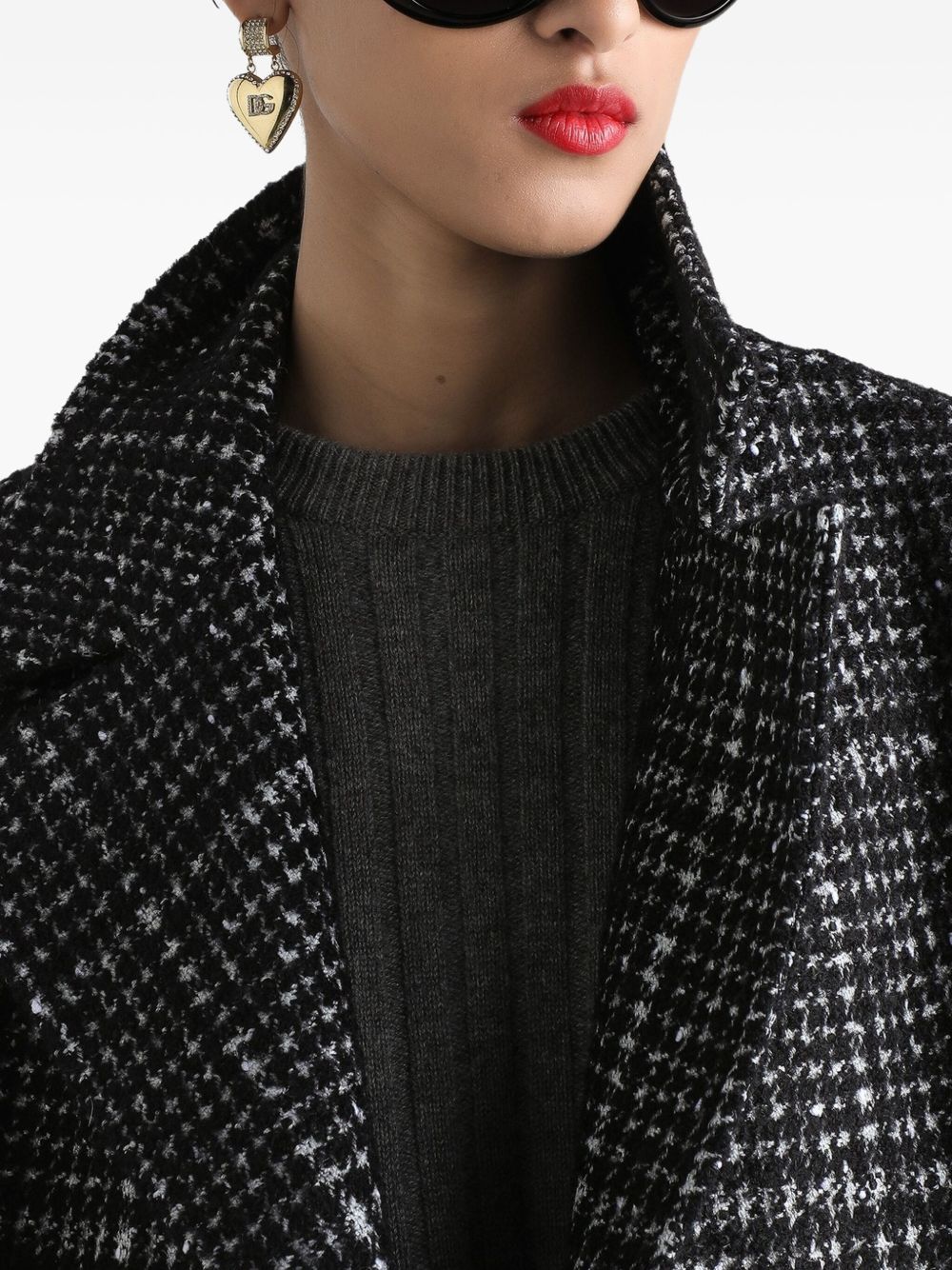 DOLCE & GABBANA Mini Houndstooth Jacket