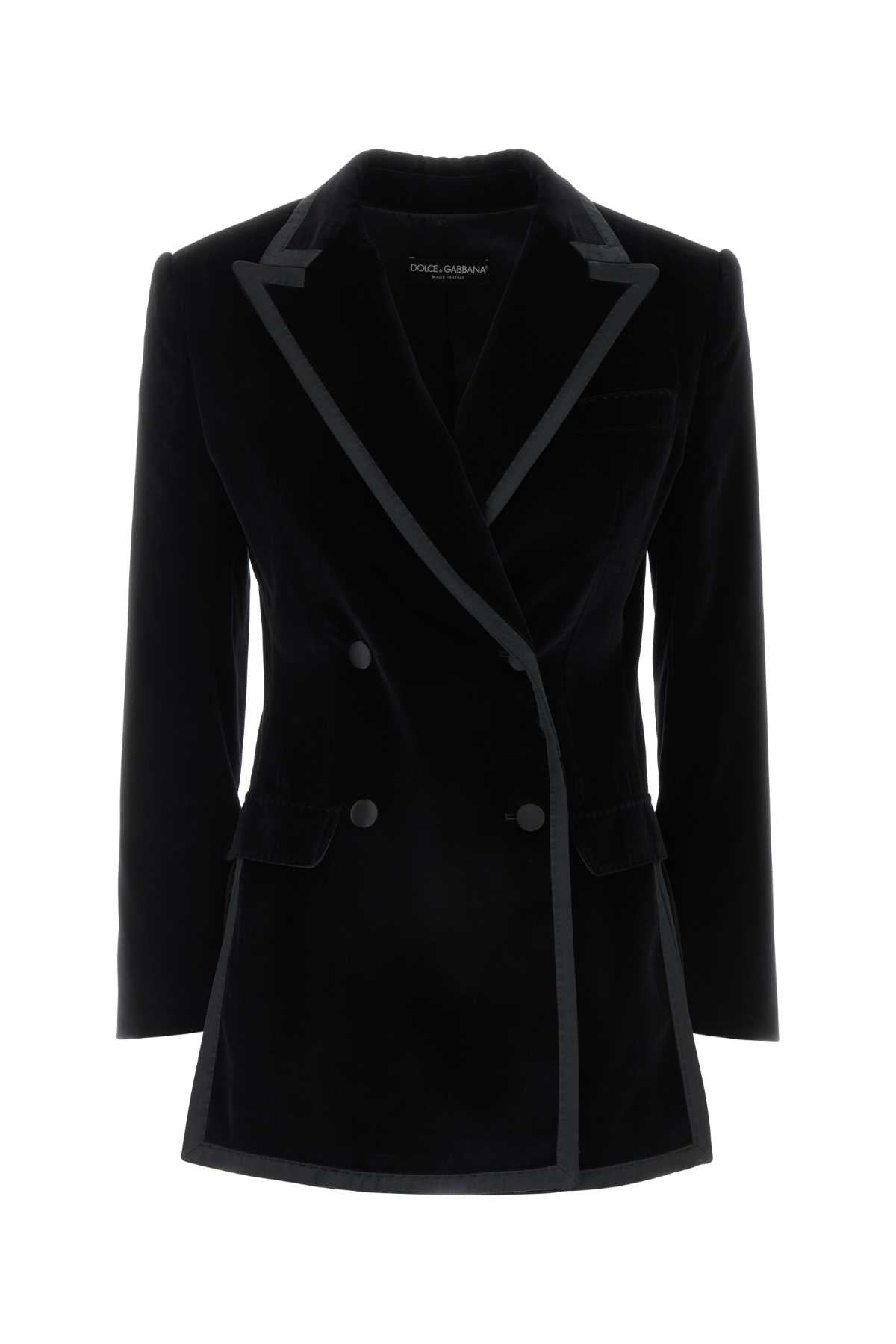 DOLCE & GABBANA Luxurious Velvet Blazer for Women