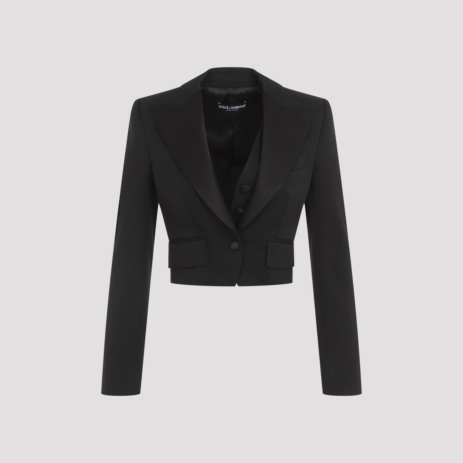 DOLCE & GABBANA Elegant Women's Wool Jacket