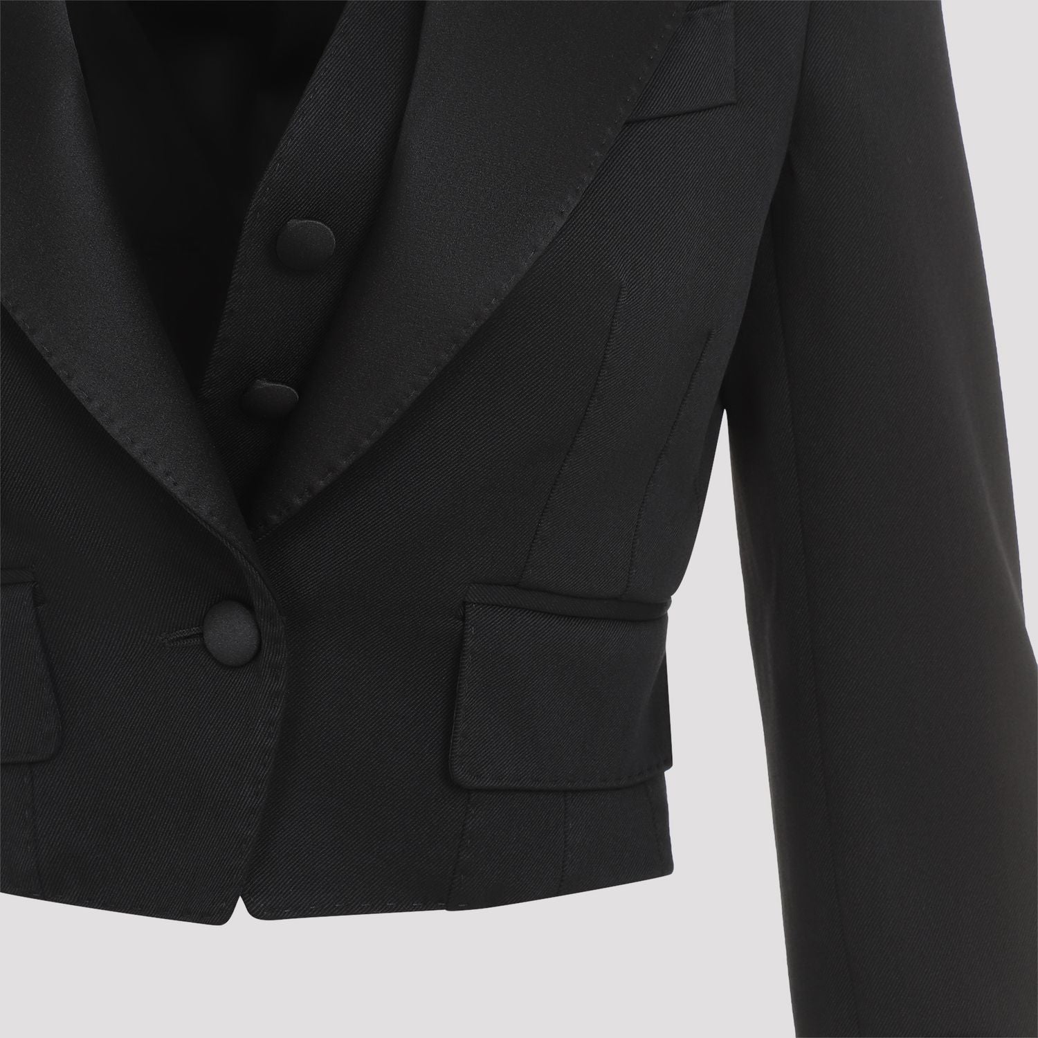 DOLCE & GABBANA Elegant Women's Wool Jacket