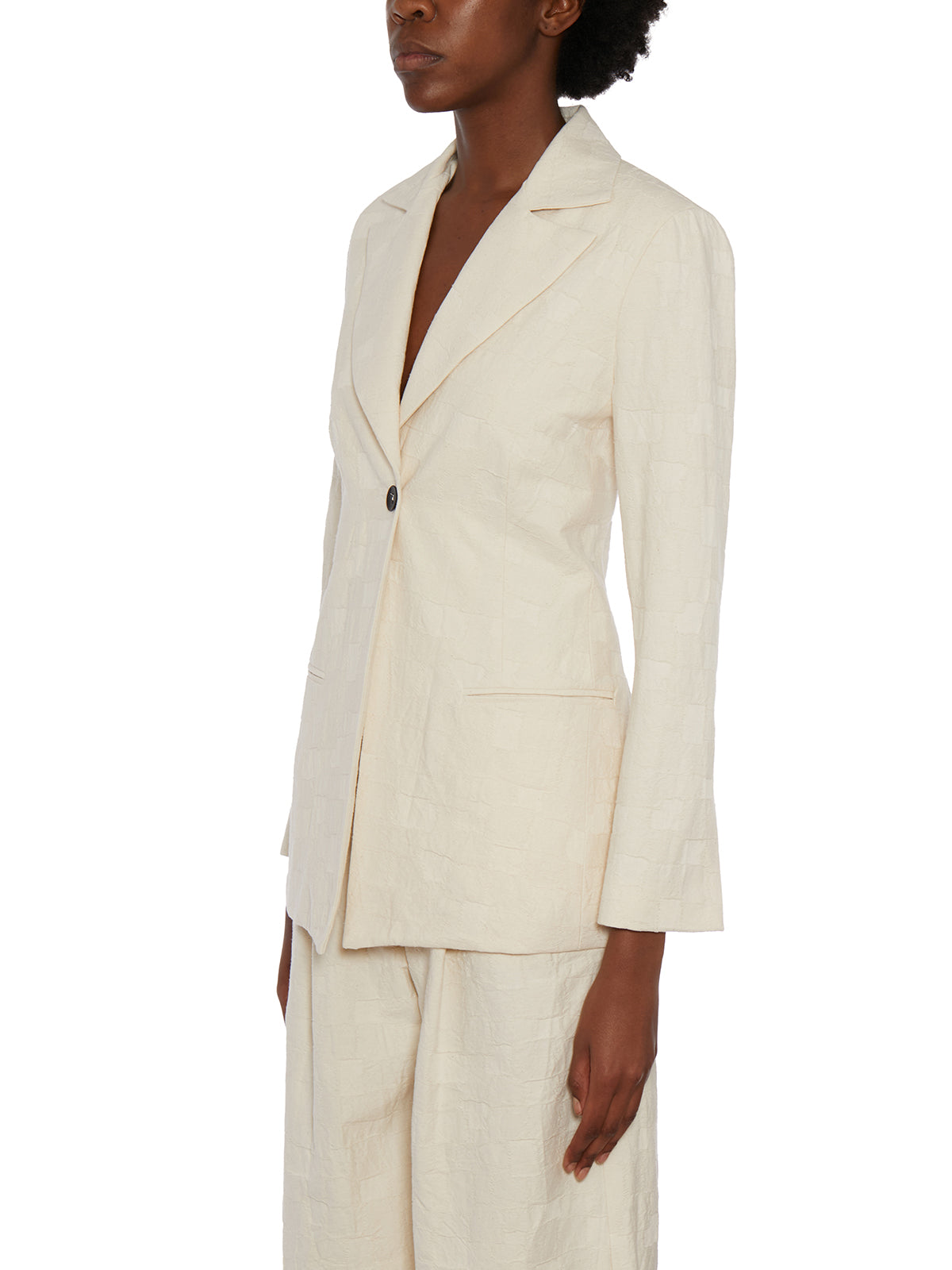 NOSTRASANTISSIMA Tailored Women's Single-Breasted Jacket - Size 40