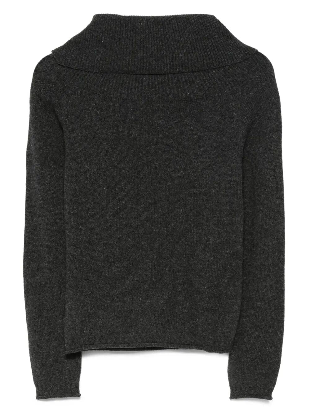 ROBERTO COLLINA Cowl-Neck Wool and Cashmere Sweater