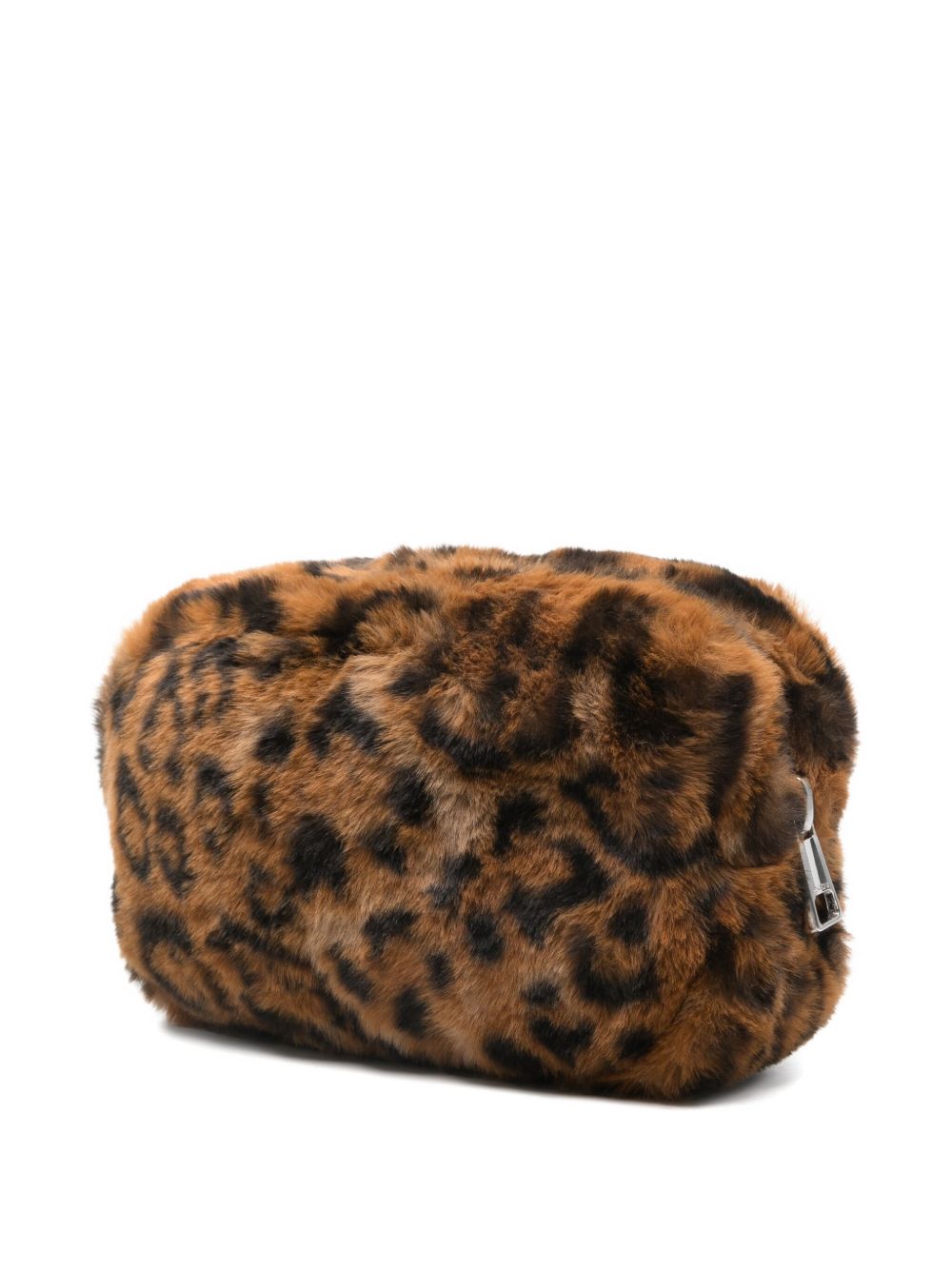 APPARIS Mini Leopard Print Pouch Handbag