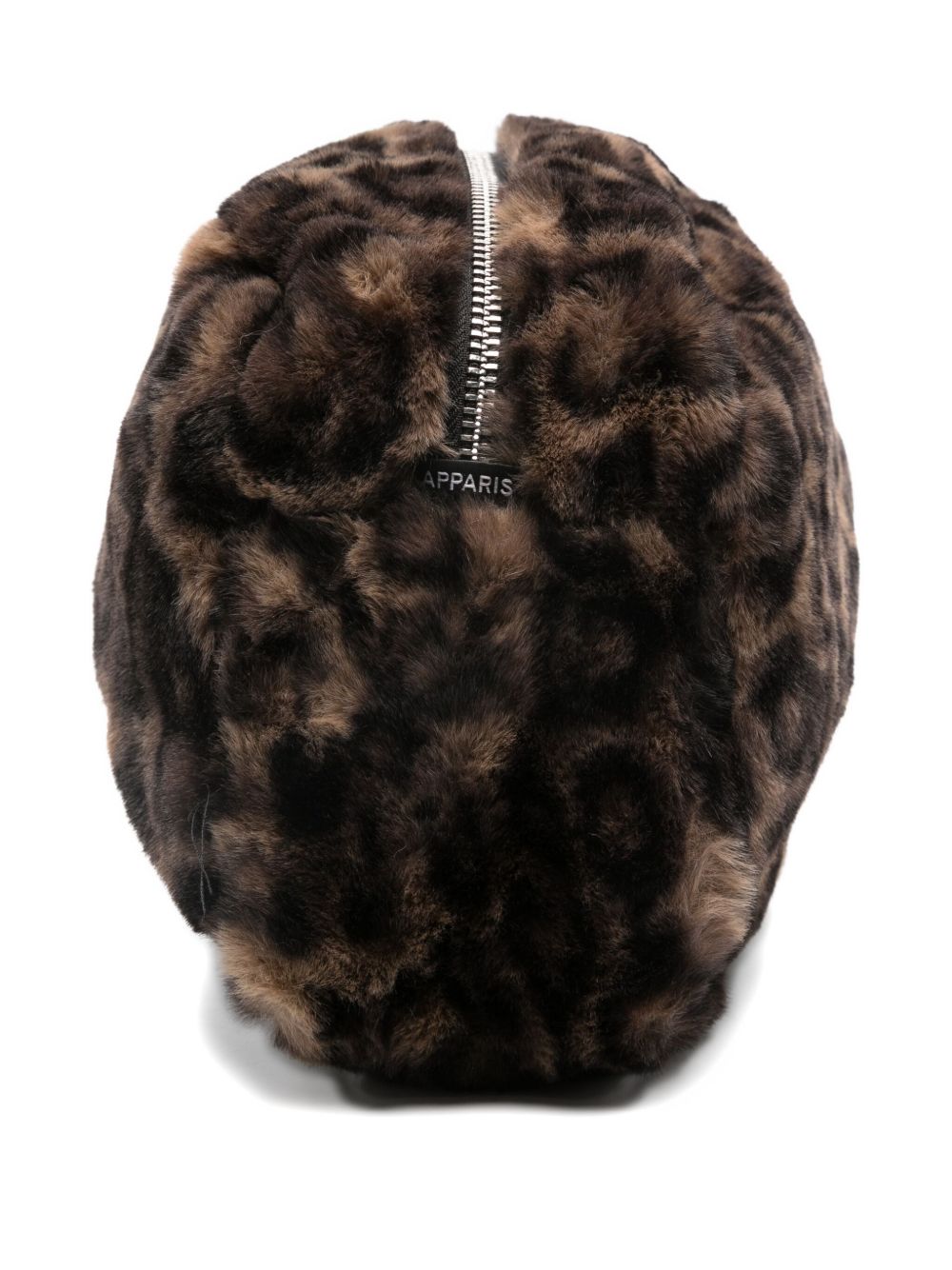 APPARIS Jumbo Leopard Print Pouch Handbag